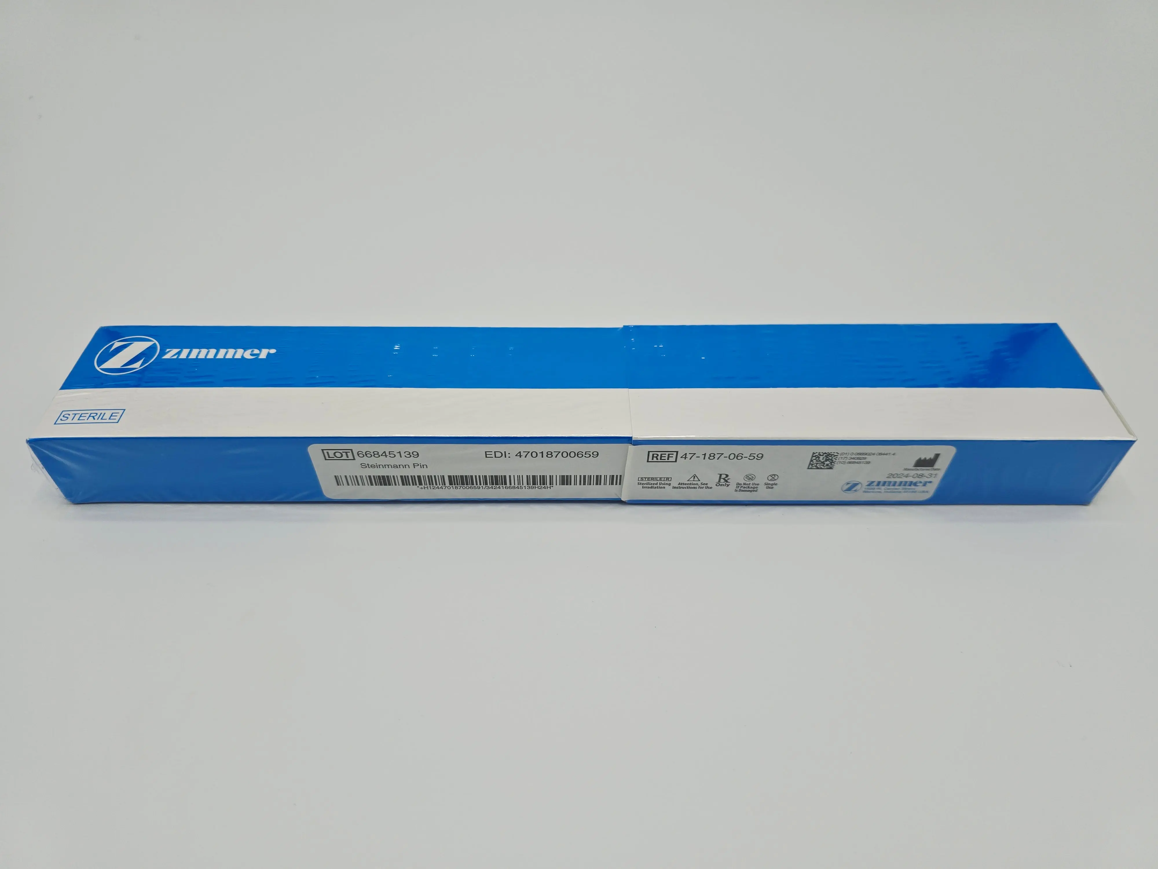 Zimmer 47-187-06-59 Steinmann Pin 4mm x 9" Style 5 BX/5 - Image 2