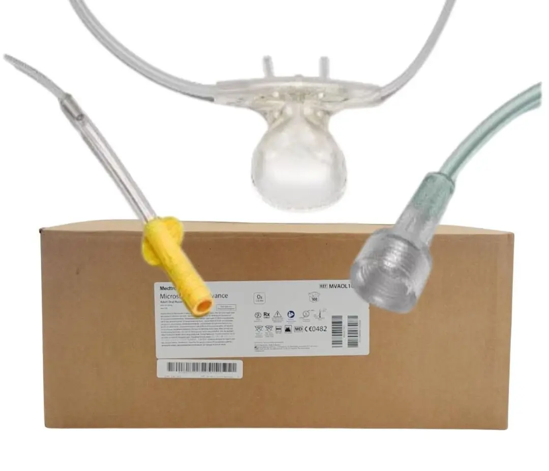 Medtronic Oridion MVAOL100U Microstream Advance Adult Oral-Nasal Filter Line with O2 Tubing 100 BX