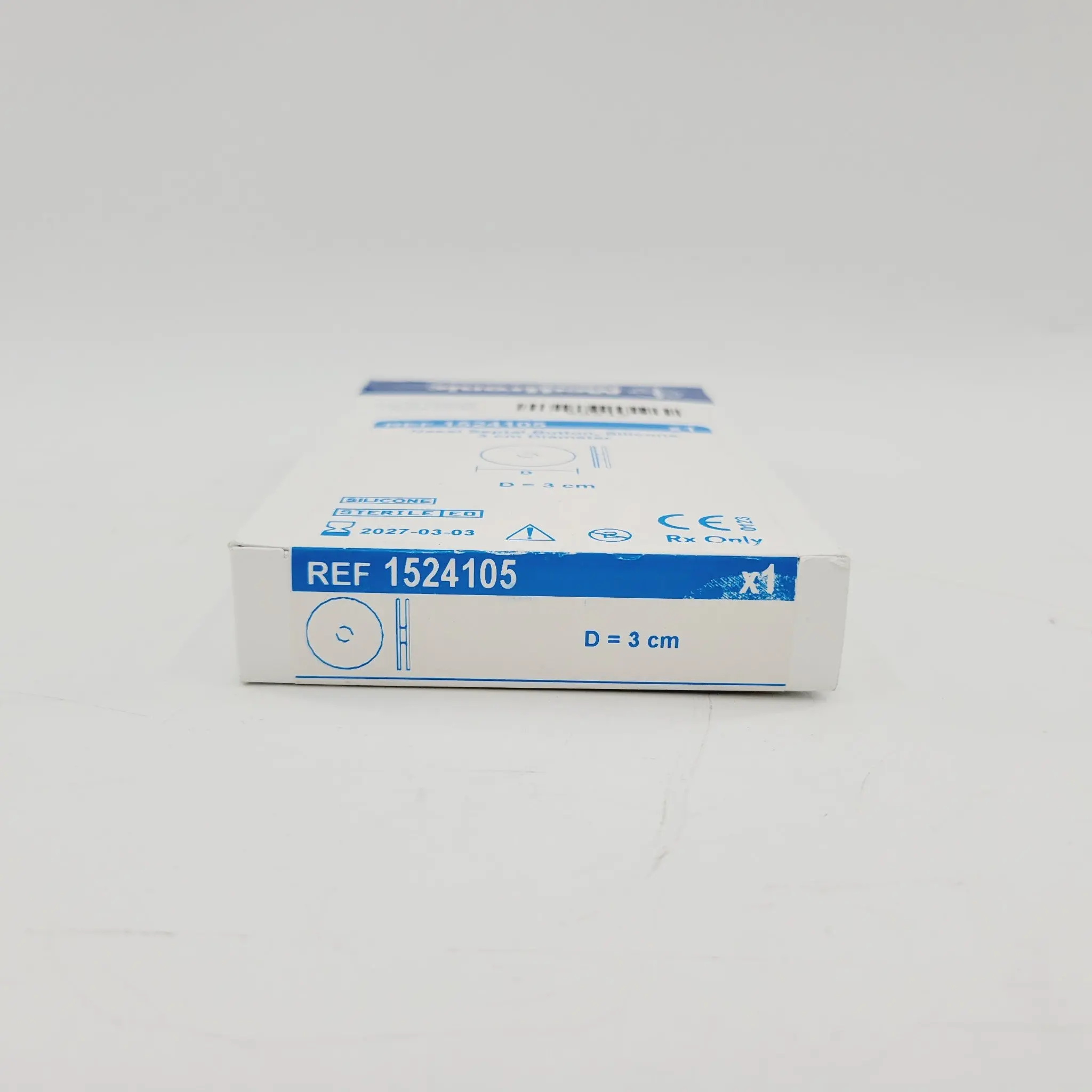 Medtronic XOMED 1524105 Nasal Septal Button, Silicone 3cm Diameter - Image 3