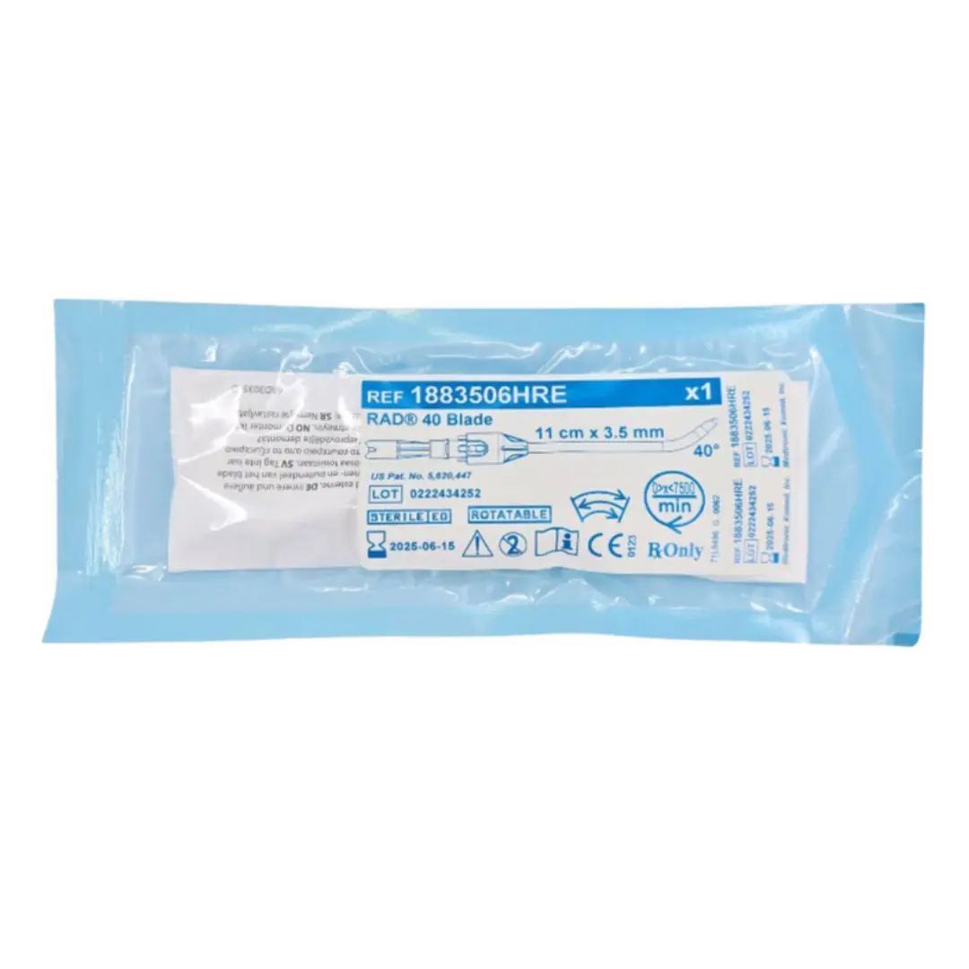 Medtronic 1883506HRE 3.5mm RAD 40 Rotatable Curved Sinus Blade 11cm