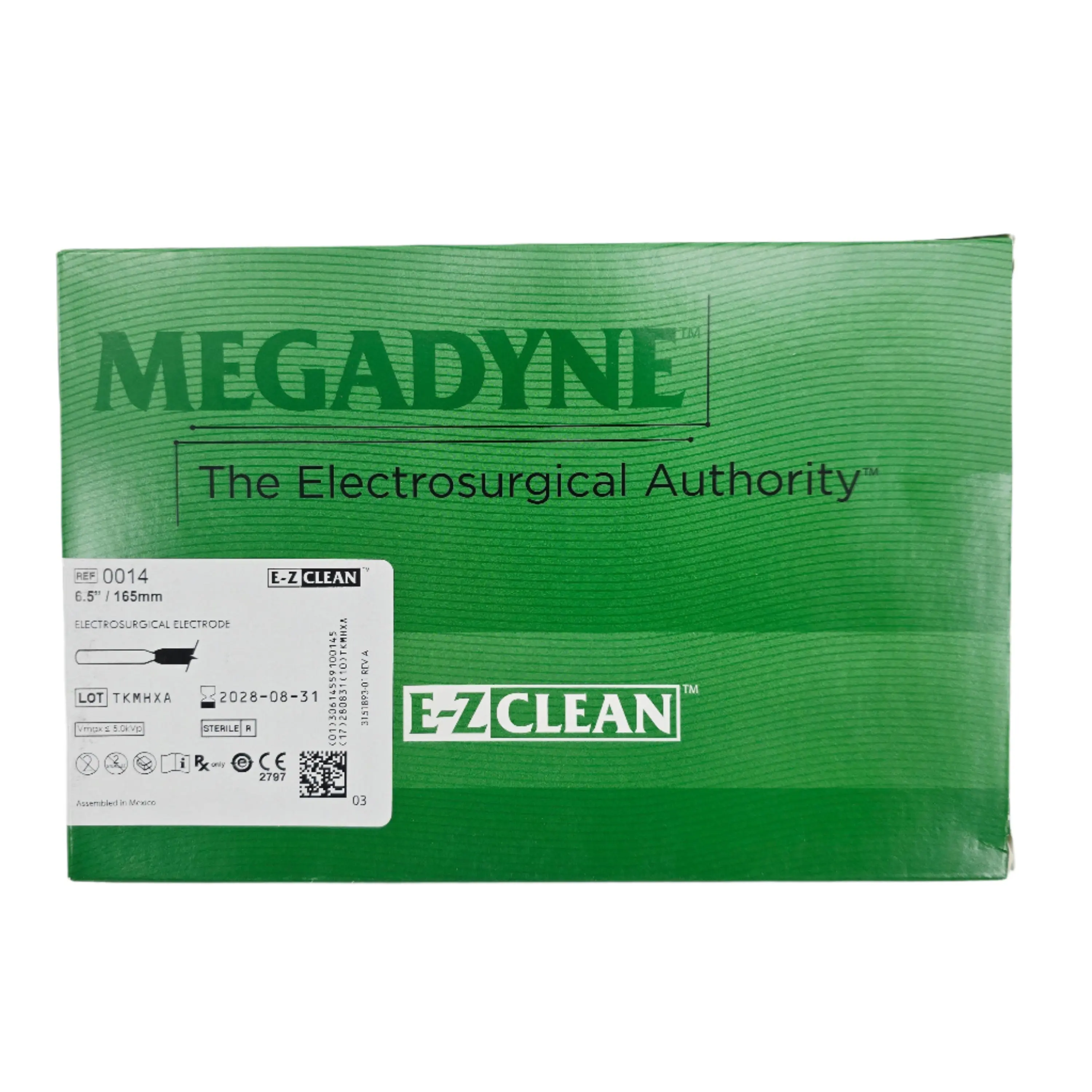 Megadyne 0014 Electrosurgical Electrodes E-Z Clean Blade 6.5" 12/BX