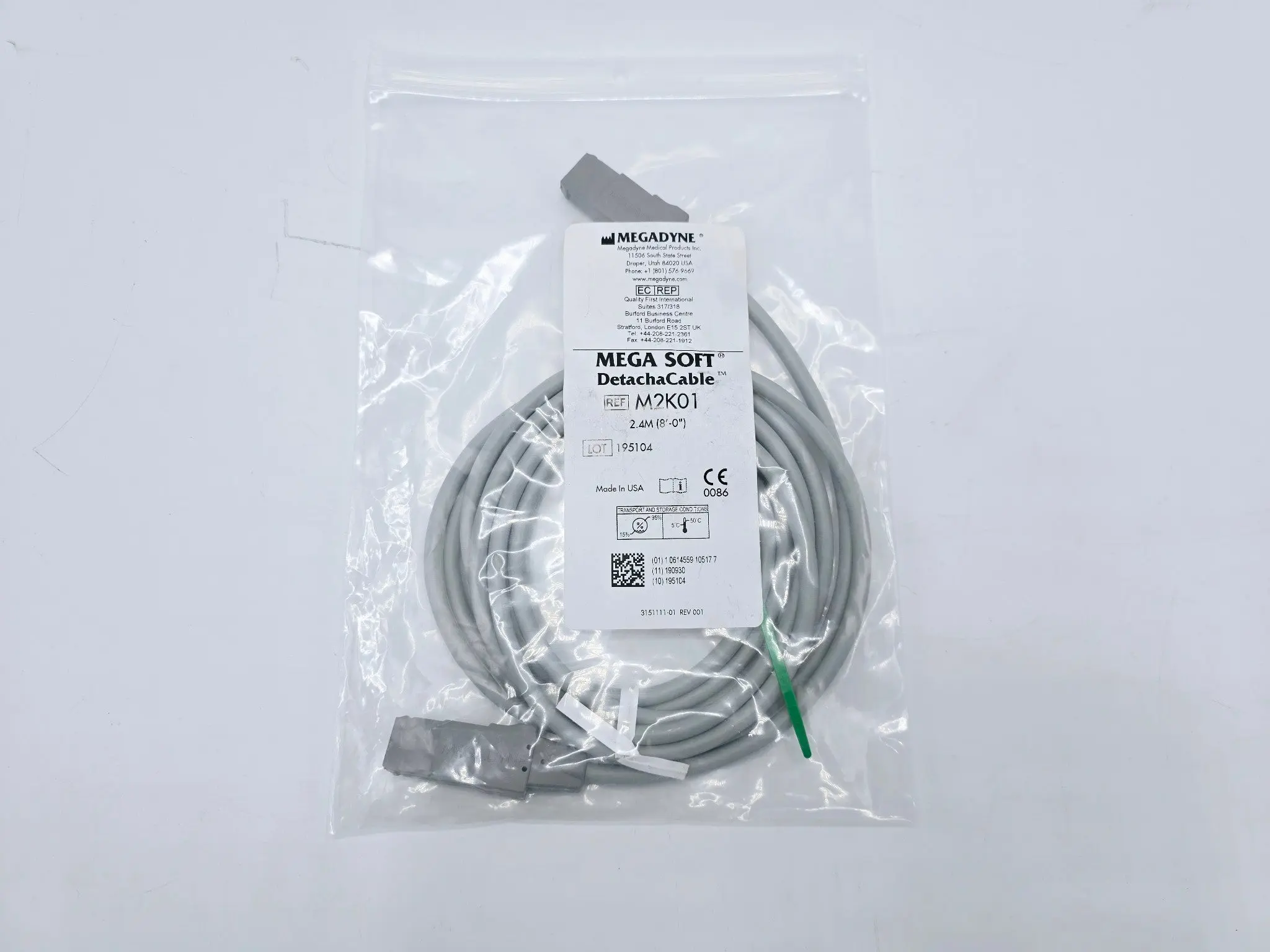 Megadyne M2K01 Mega Soft DetachaCable - Image 2