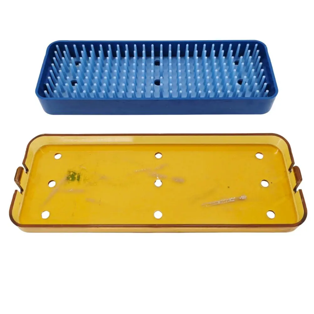 Micro Instrument Sterilization Tray w/ Lid 6-1/4" x 2-1/4" x 3/4"