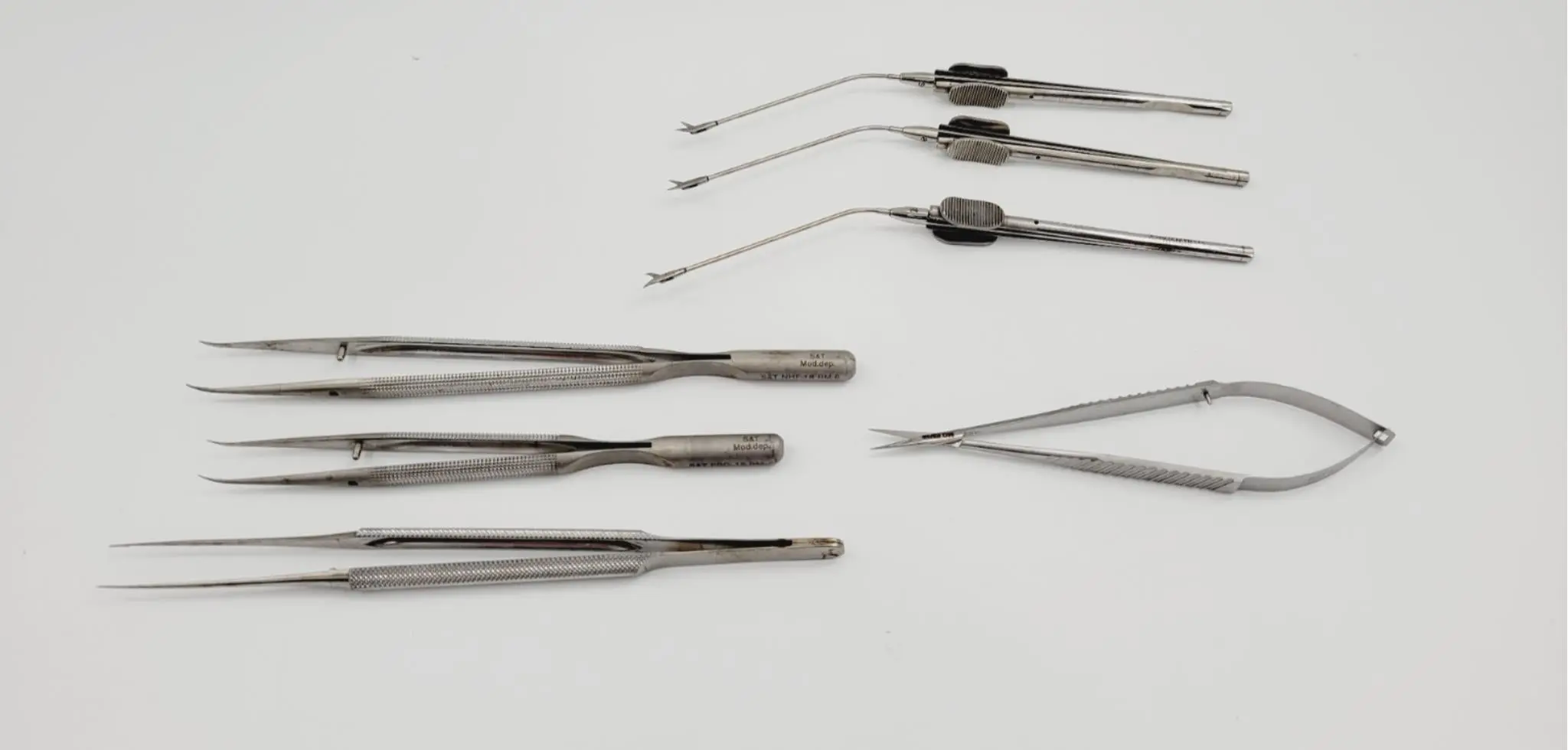 Micro Neurosurgery Instruments Extra Set w/ Weck 1077 Sterilization Case - Image 2