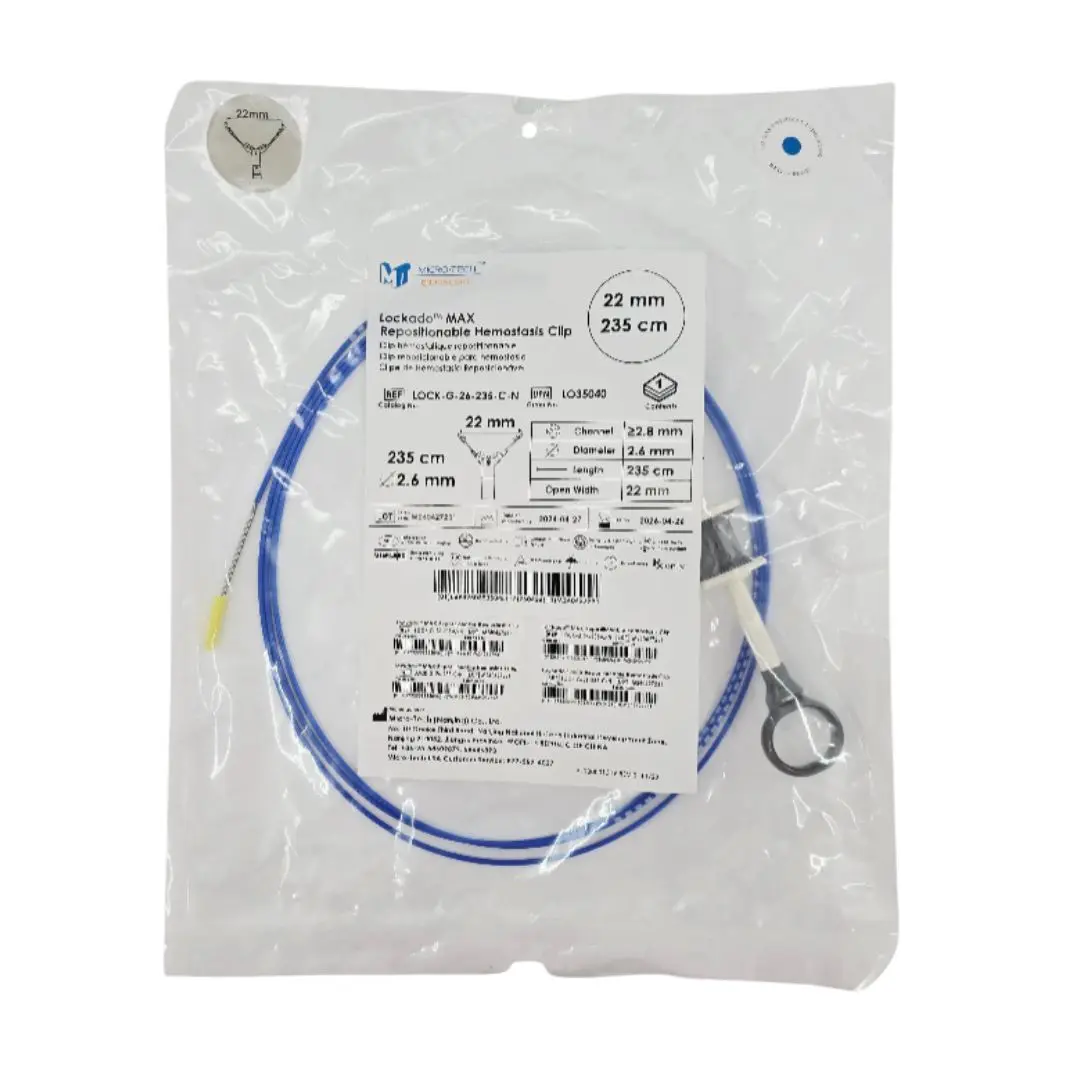 Micro-Tech LOCK-G-26-235-C-N Lockado MAX Repositionable Homeostasis Clip 22mm 235cm