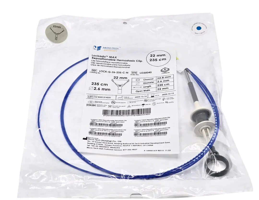 Micro-Tech LOCK-G-26-235-C-N Repositionable Hemostasis Clip 235cm NEW