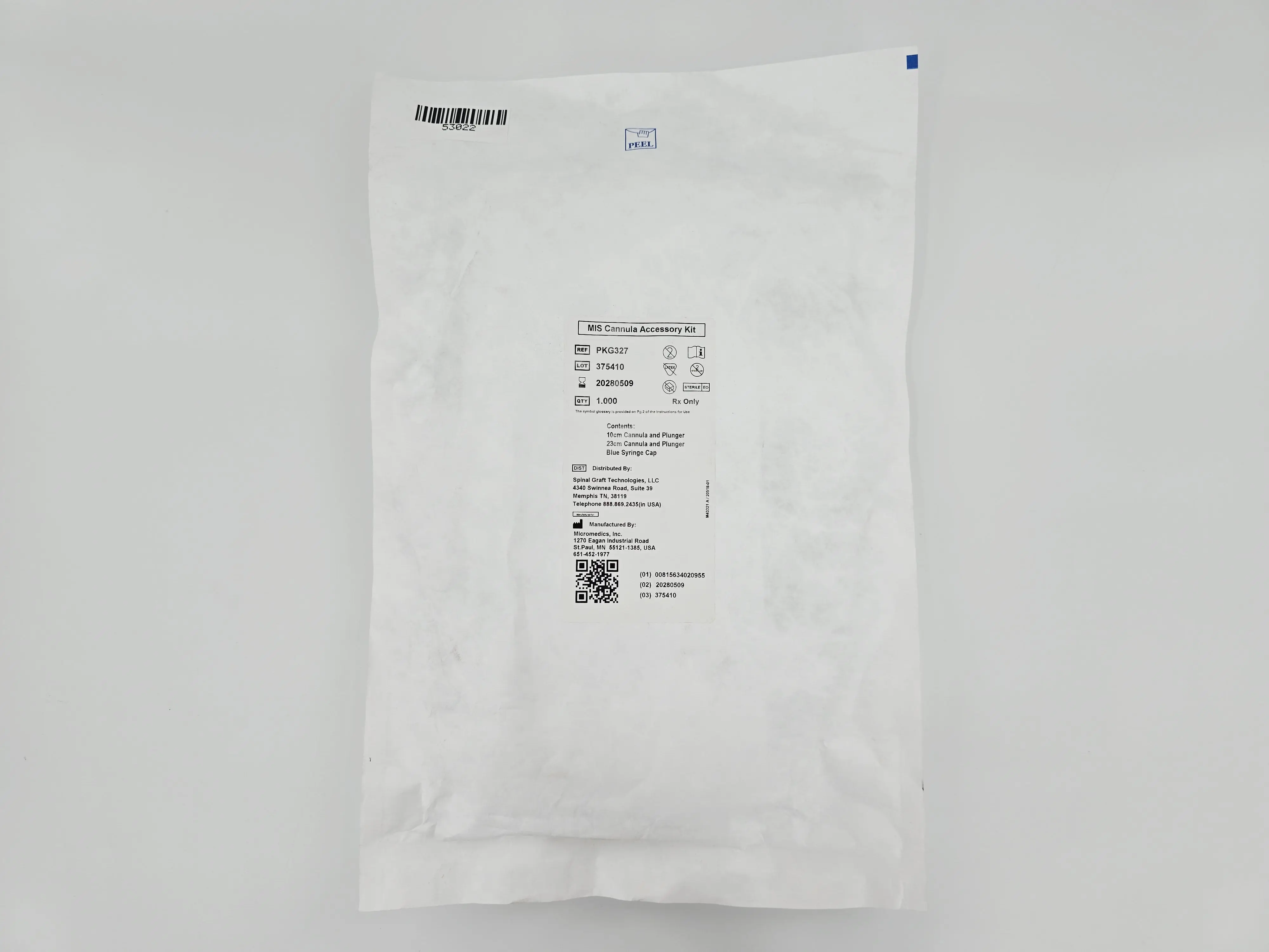 Micromedics PKG327 MIS Cannula Accessory Kit - Image 2