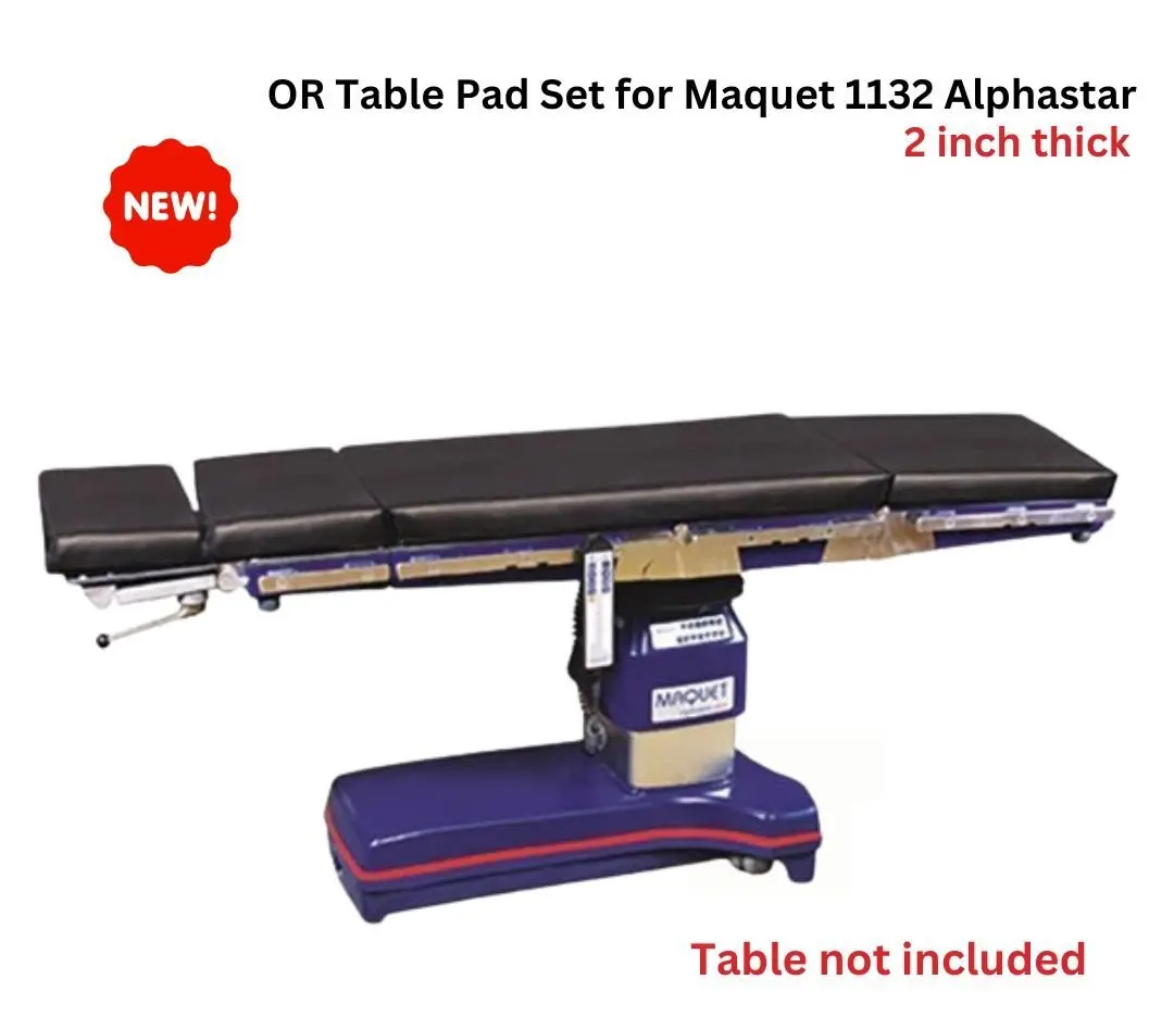 AcralMed PAD1110 OR Table Pad Set for Maquet 1132 Alphastar