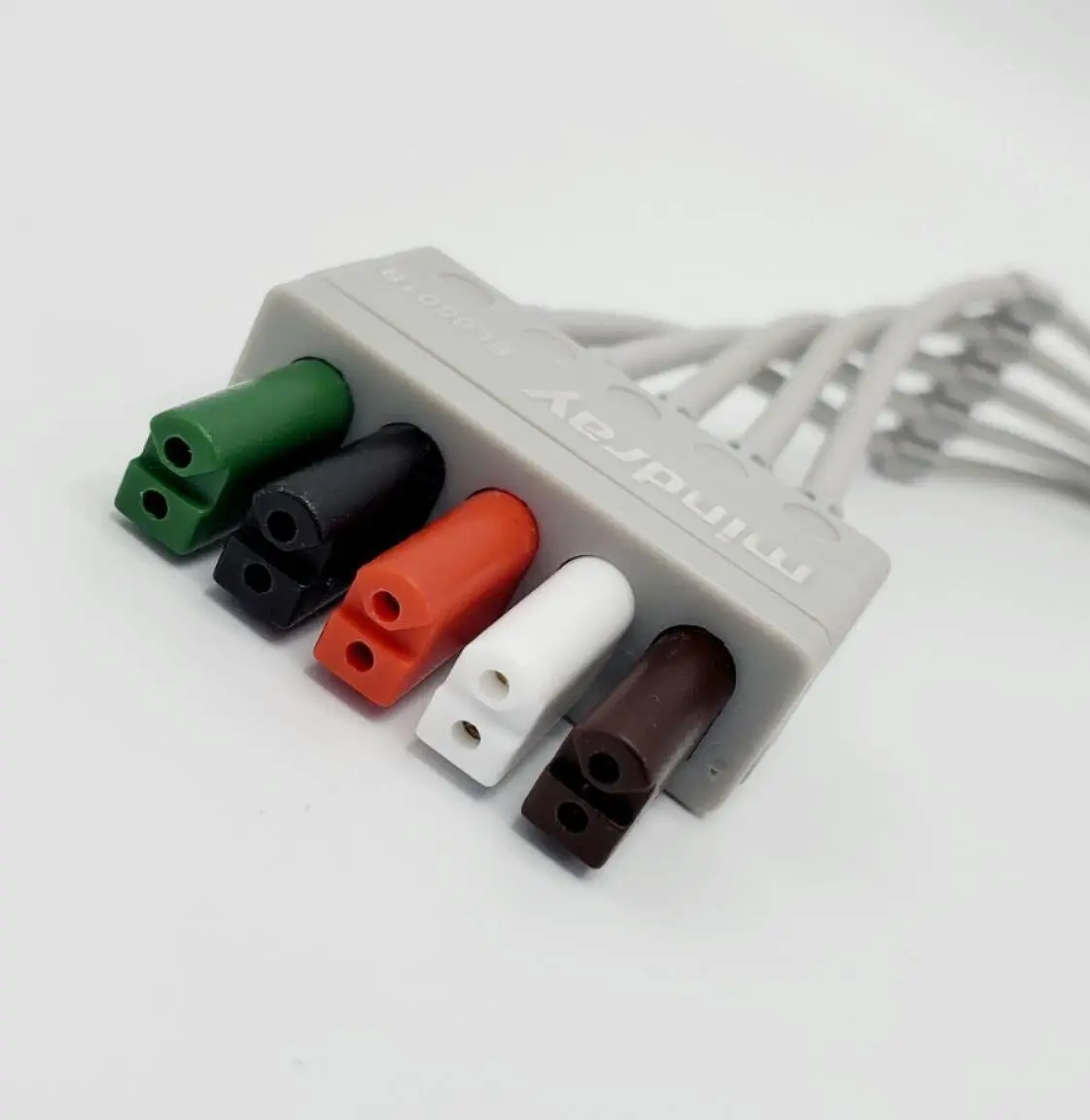 Mindray EL6501B ECG 5 Lead Wire Set Snap Clip Cable 4.9Ft - Image 3