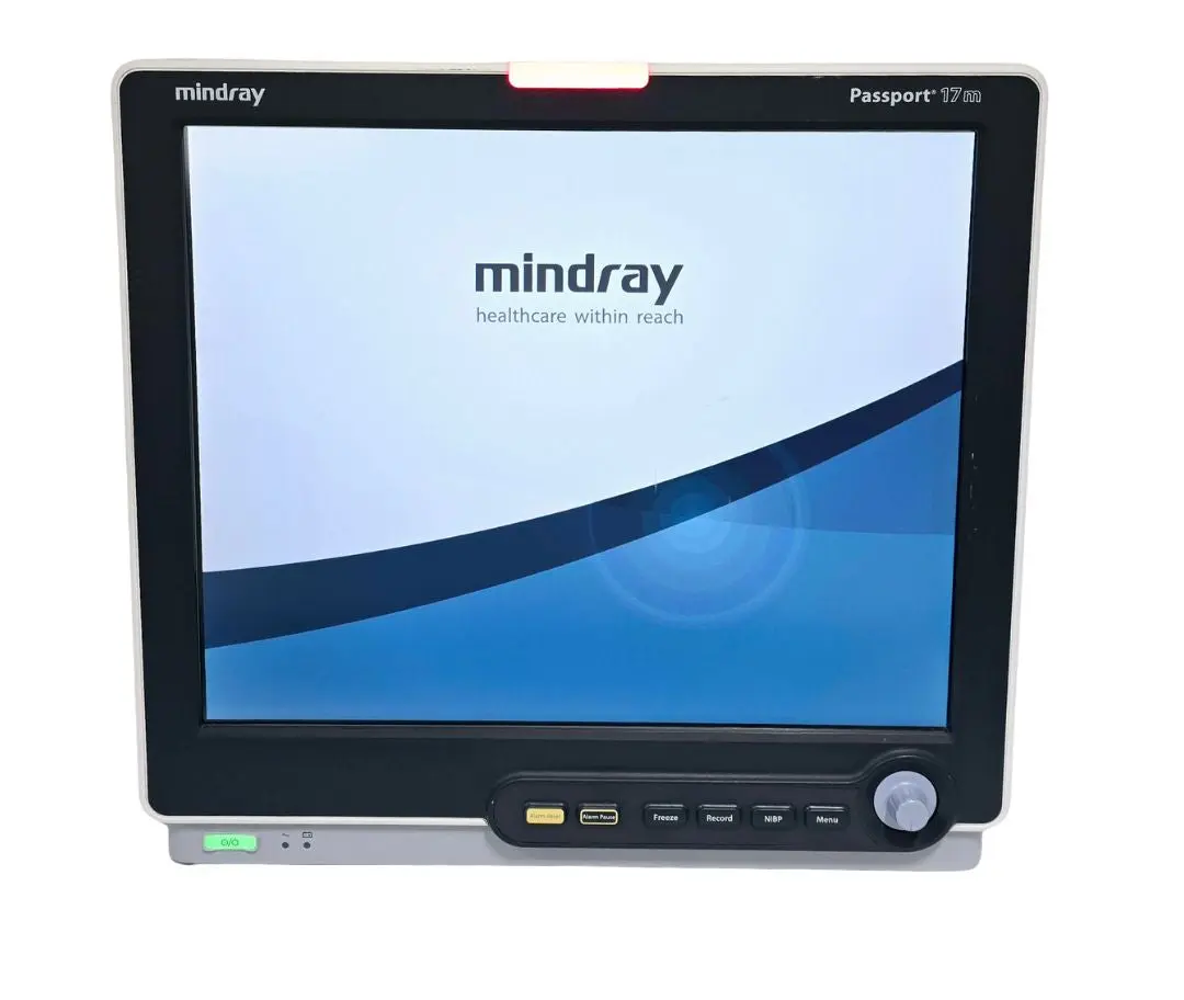 Mindray 6803F-PA00002 Passport 17m Multi-Parameter Bedside Patient Monitor V.5.0 Certified