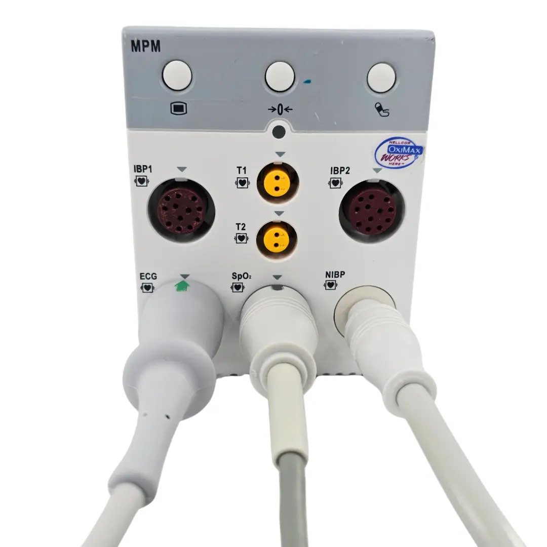 Mindray Passport 17m Patient Monitor MPM Module ECG SpO2 NIBP w/Cables Certified - Image 10