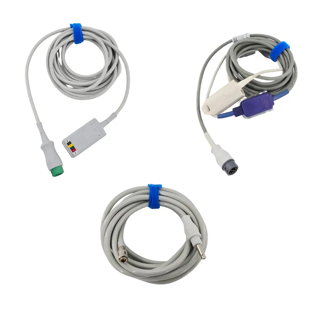 Mindray Passport 17m Patient Monitor MPM Module ECG SpO2 NIBP w/Cables Certified - Image 12