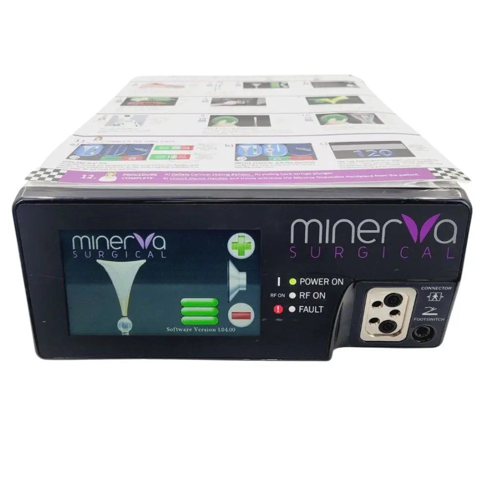 Minerva Surgical MIN180S RF-Controller with Canisters DOM: 2015