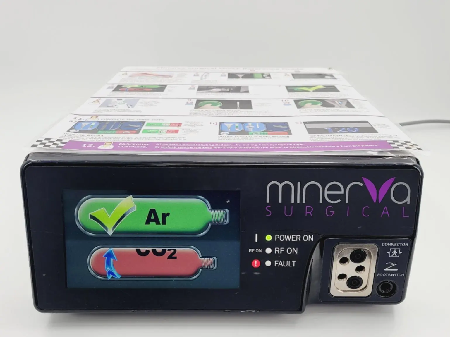 Minerva Surgical MIN180S RF-Controller with Canisters DOM: 2015 - Image 3