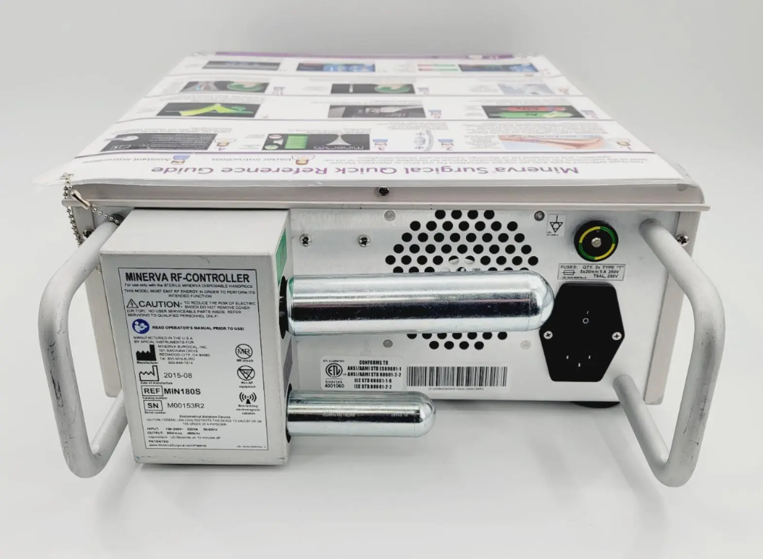 Minerva Surgical MIN180S RF-Controller with Canisters DOM: 2015 - Image 4