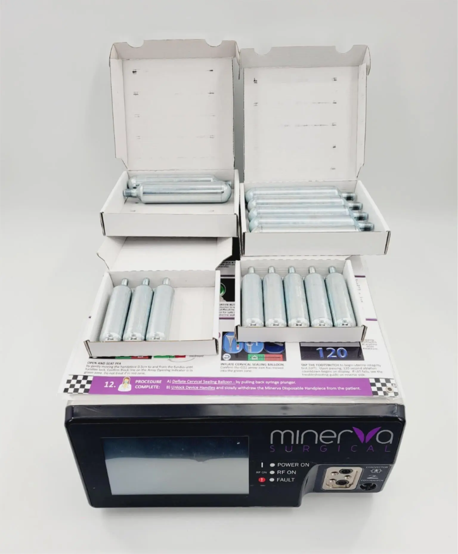 Minerva Surgical MIN180S RF-Controller with Canisters DOM: 2015 - Image 5
