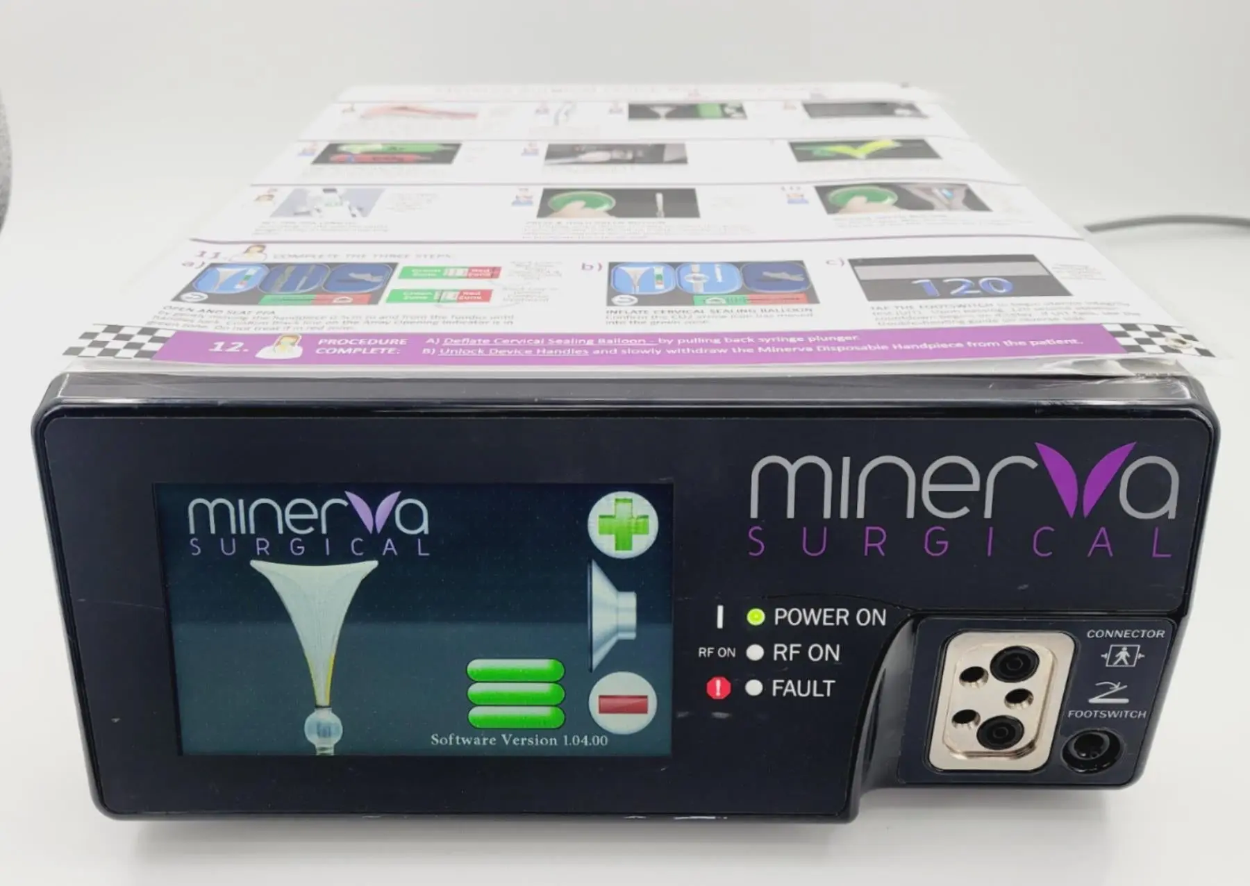 Minerva Surgical MIN180S RF-Controller with Canisters DOM: 2015 - Image 7