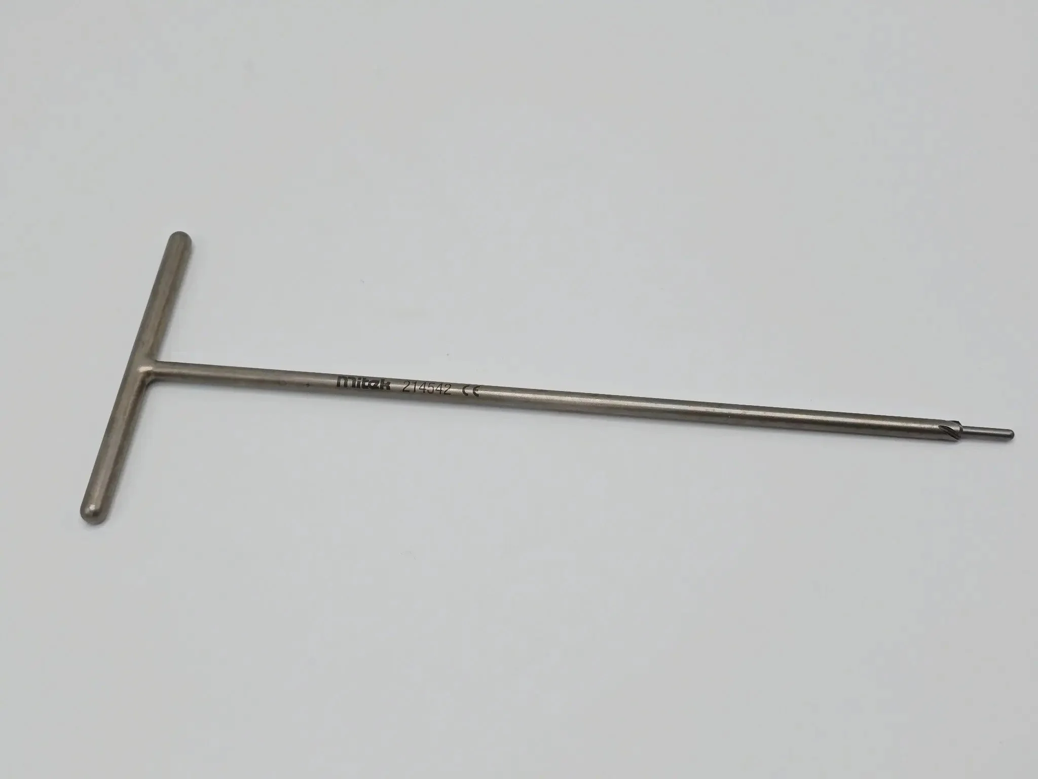 Mitek 214542 T-Handle Arthroscopic Reamer Orthopedic 8" - Image 2