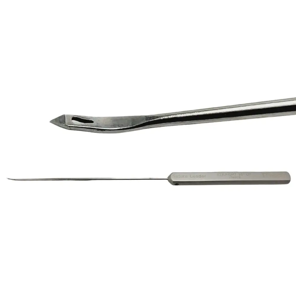 Mitek 214608 Arthroscopic Straight 20° Up Suture Leader 11-1/2"
