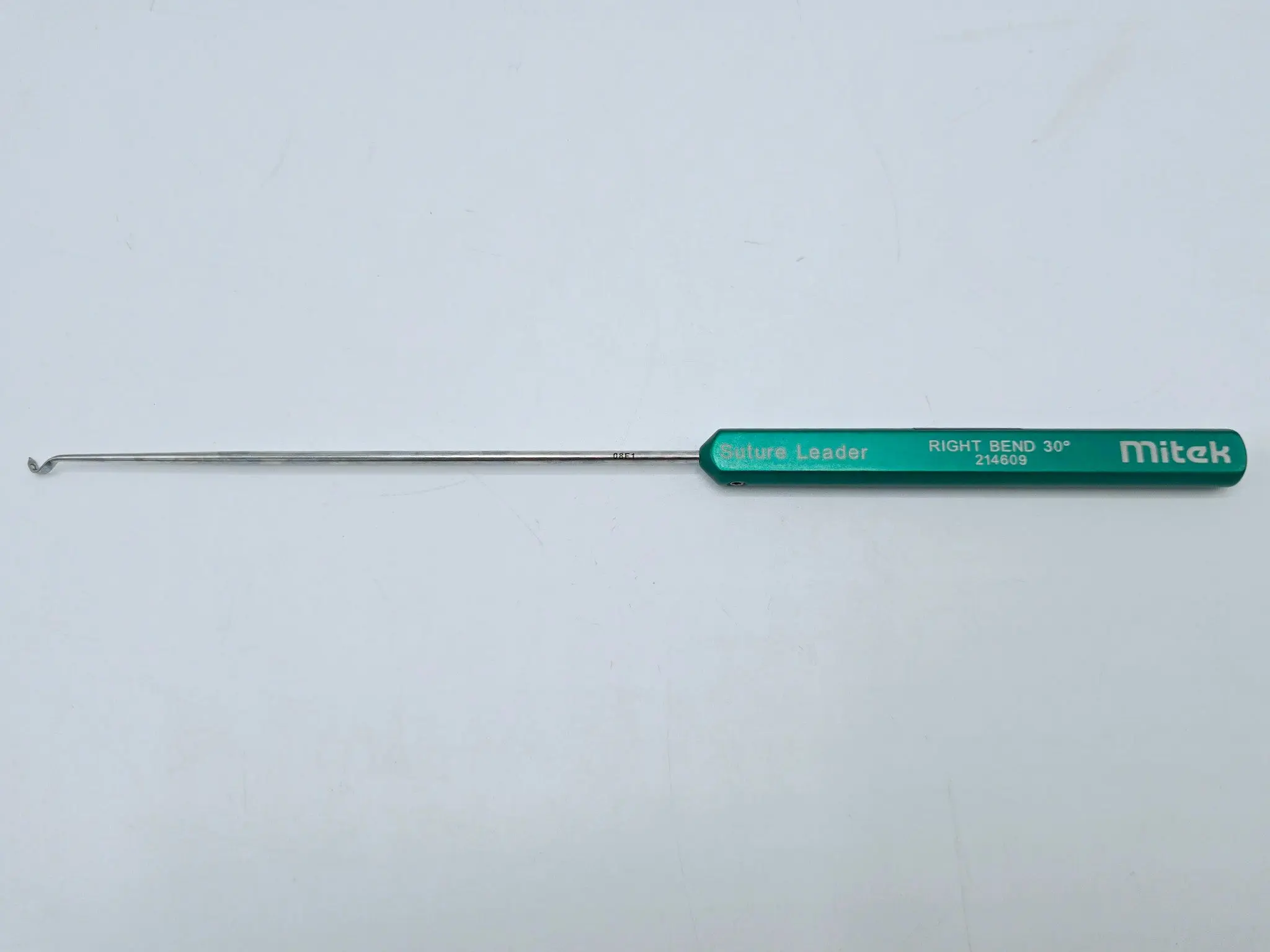 Mitek 214609 Arthroscopic Right Bend 30° Up Suture Leader 11-3/8" - Image 4