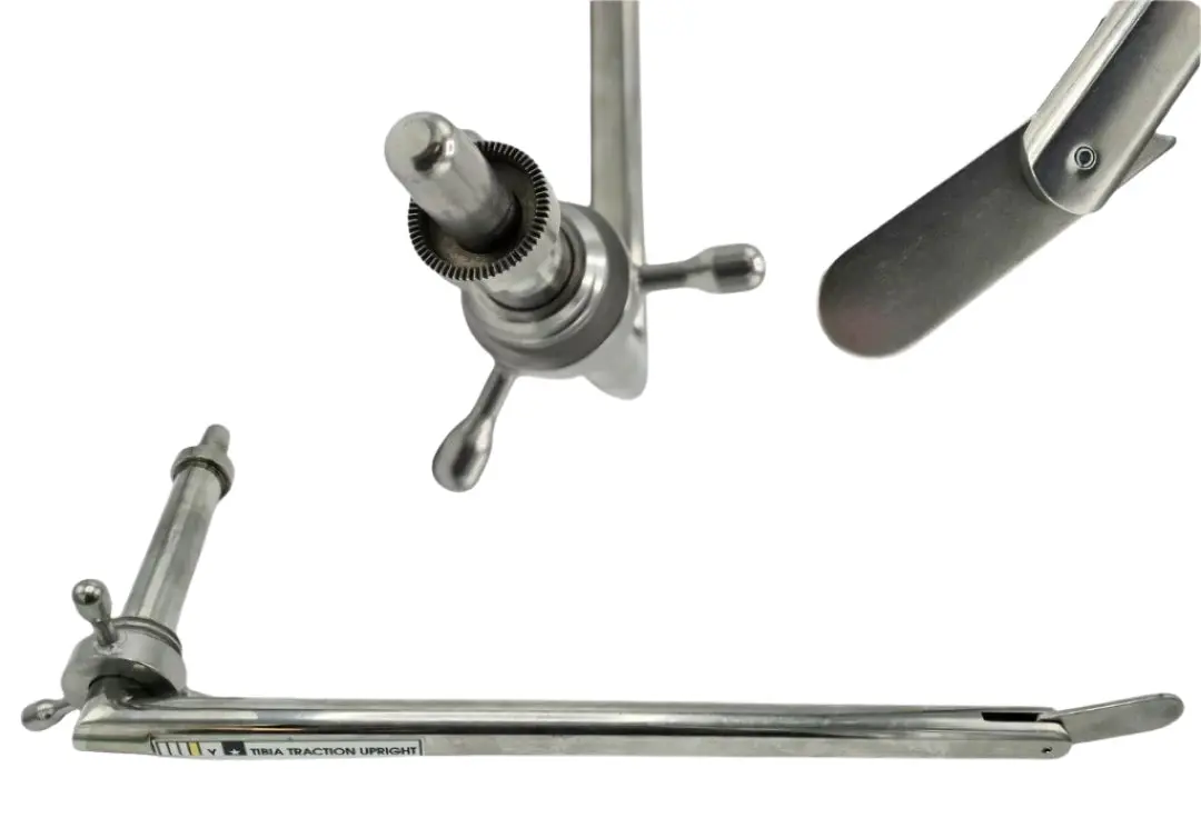 Mizuho OSI 5855-411 Tibia Traction Upright Medical Table Clamp