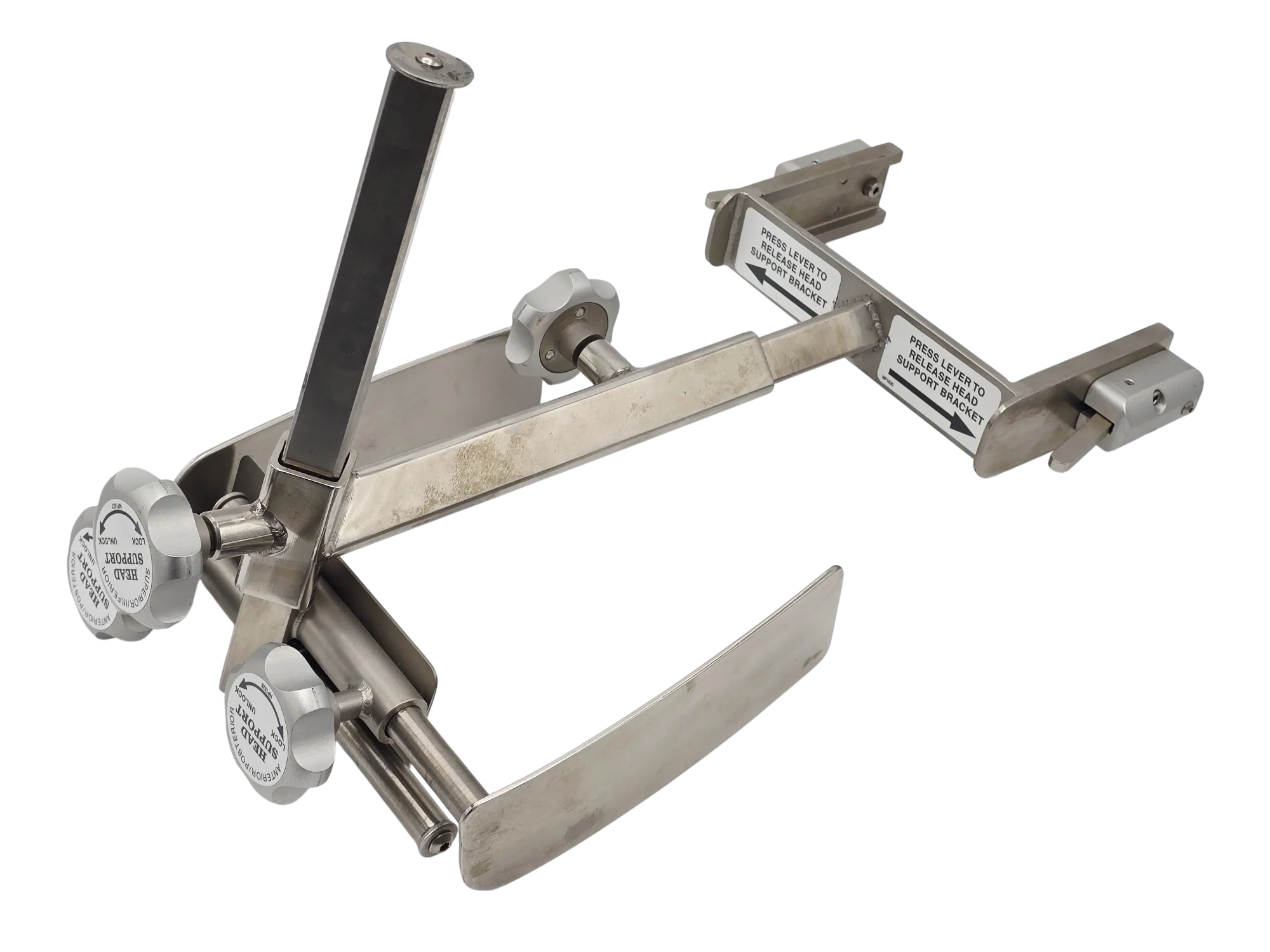 Mizuho OSI Head Support Positioning Assembly Adjustable Medical Equipment - Image 3