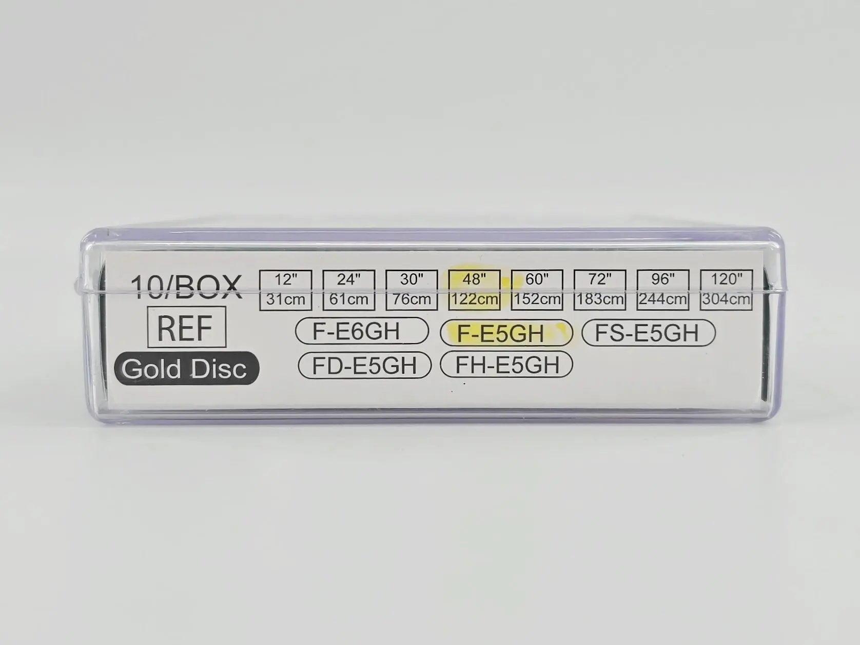 Natus F-E5GH-48 Genuine GRASS 10mm Gold Cup-Disc Electrodes - Reusable 48" BX/10 - Image 3