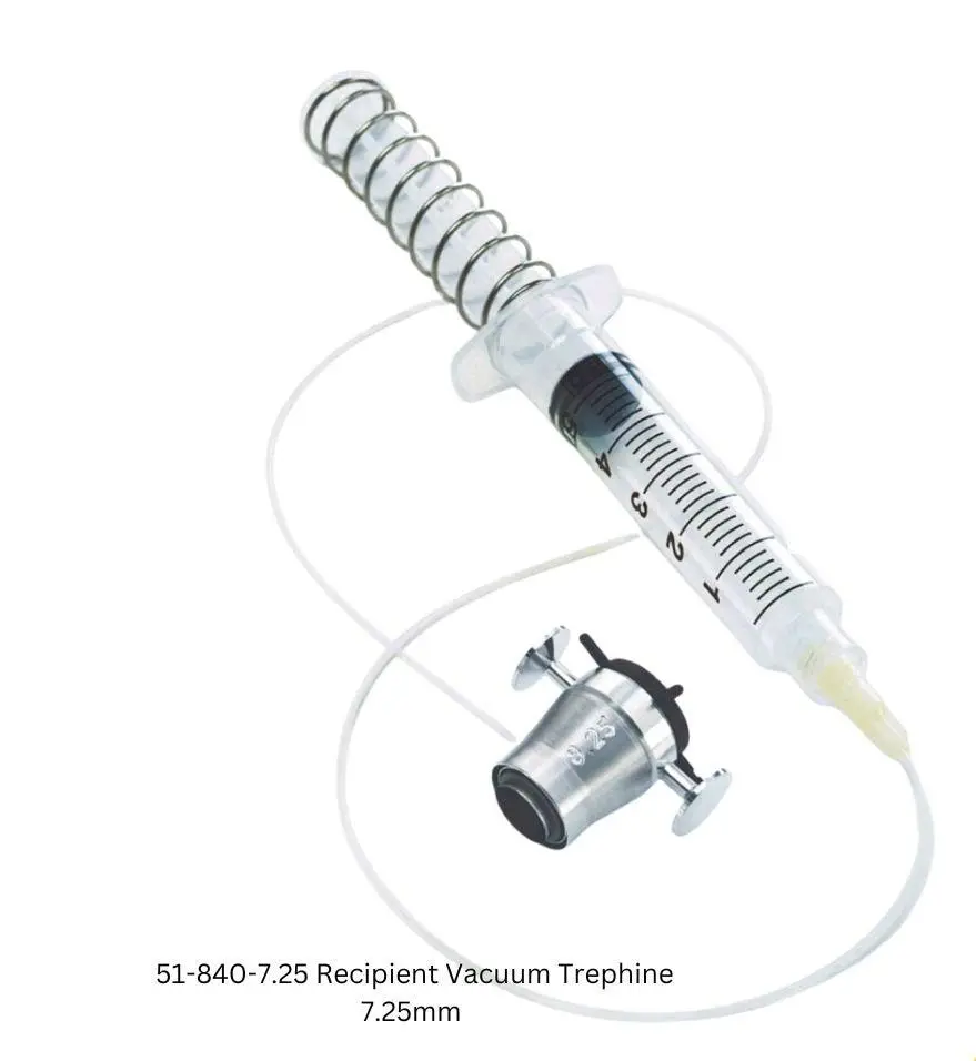 Network Medical 51-840-7.25 Recipient Vacuum Trephine 7.25mm