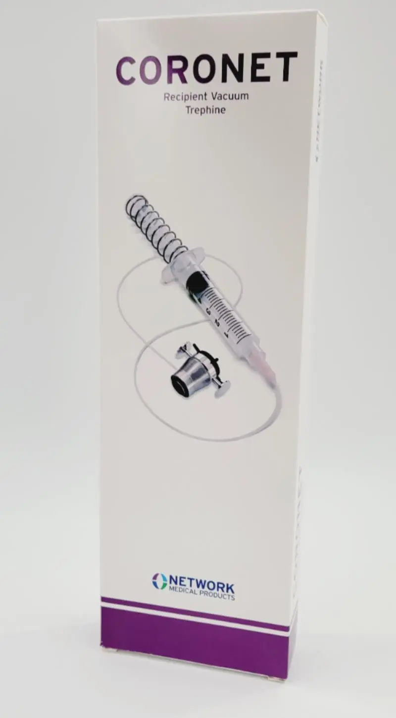 Network Medical 51-840-7.25 Recipient Vacuum Trephine 7.25mm - Image 2
