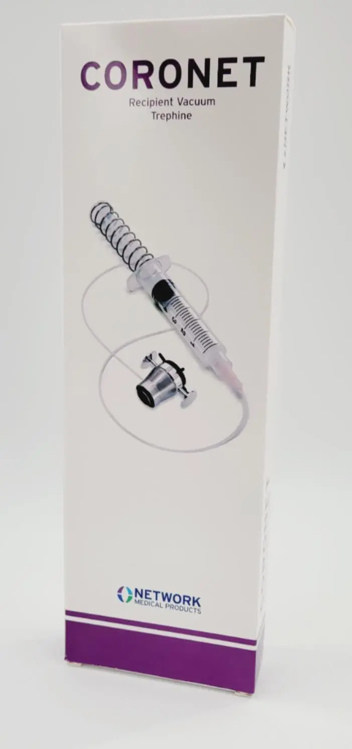 Network Medical 51-840-7.50 Recipient Vacuum Trephine 7.50mm - Image 2