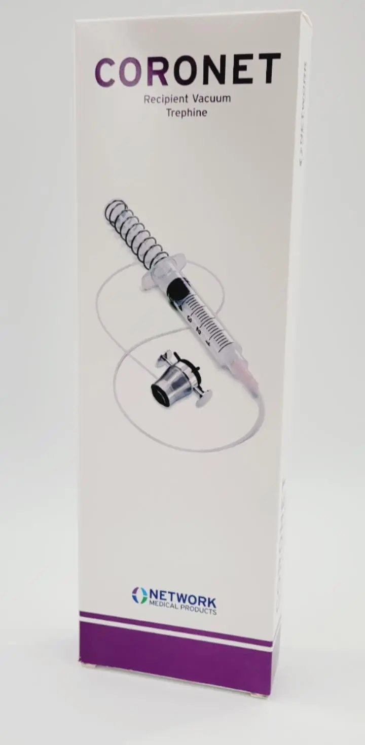 Network Medical 51-840-8.25 Recipient Vacuum Trephine 8.25mm - Image 2