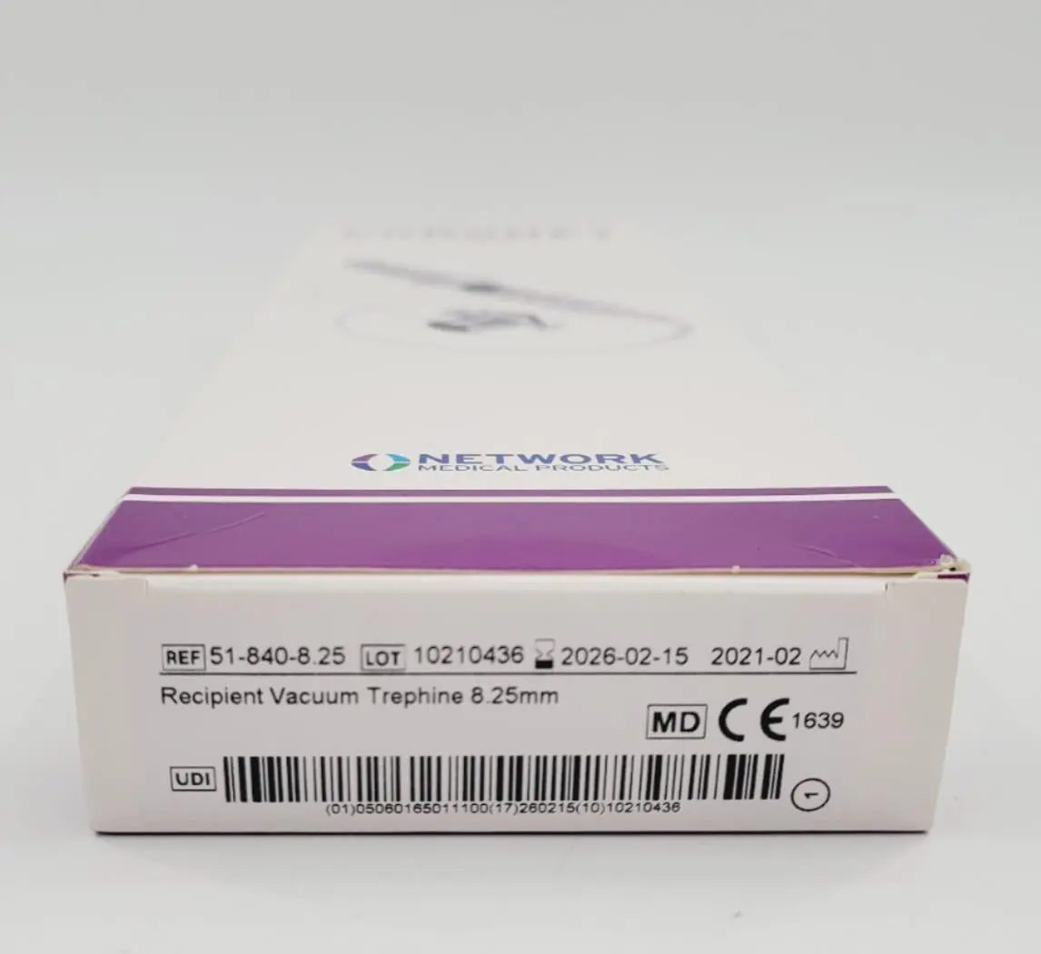 Network Medical 51-840-8.25 Recipient Vacuum Trephine 8.25mm - Image 3
