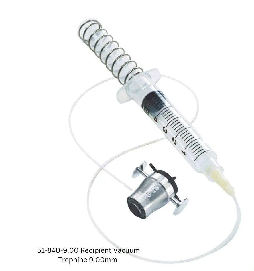 Network Medical 51-840-9.00 Recipient Vacuum Trephine 9.00mm