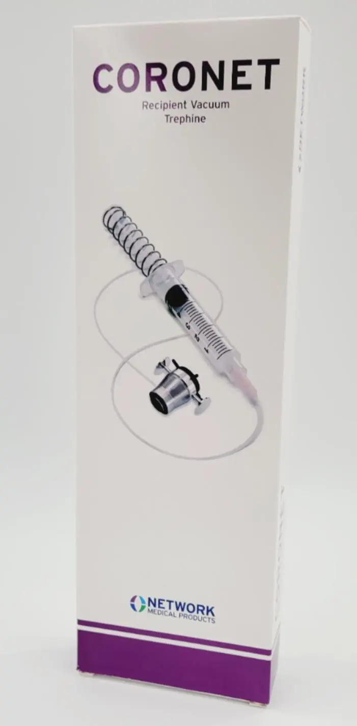 Network Medical 51-840-9.00 Recipient Vacuum Trephine 9.00mm - Image 2