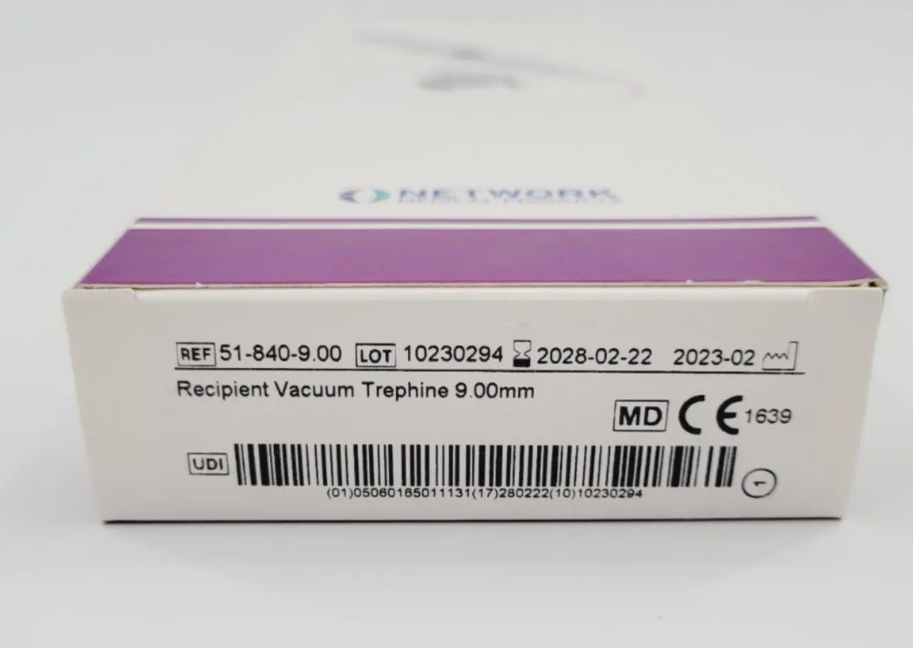 Network Medical 51-840-9.00 Recipient Vacuum Trephine 9.00mm - Image 3