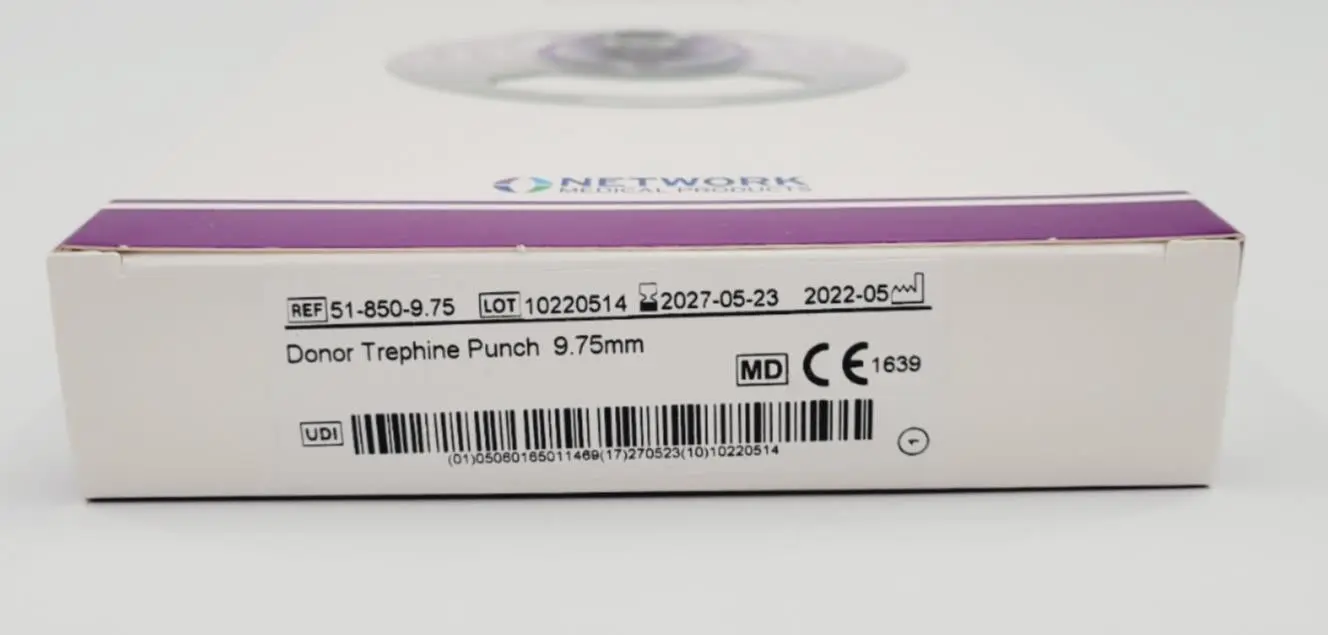 Network Medical 51-850-9.75 Donor Trephine Punch 9.75mm - Image 3