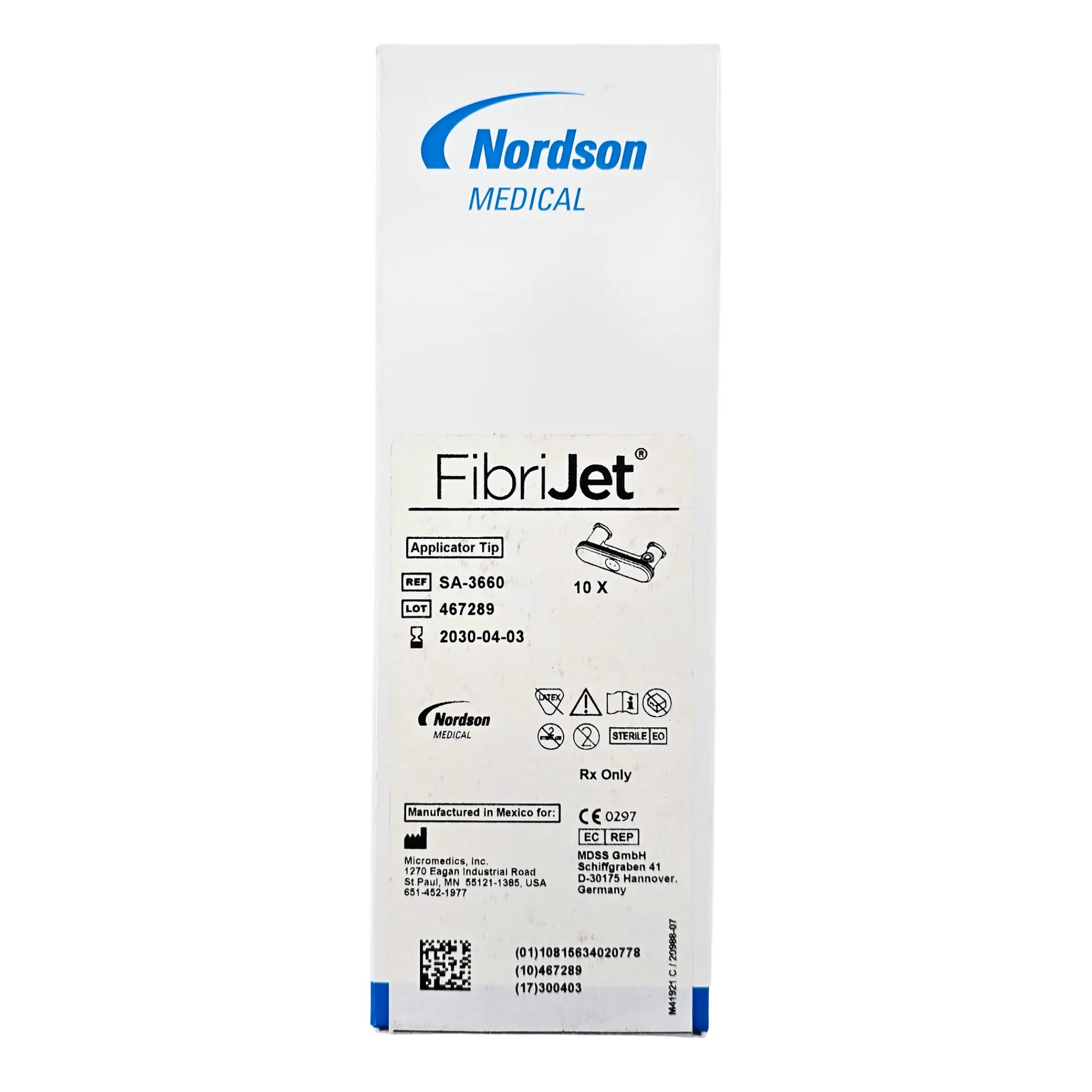 Nordson Medical FibriJet SA-2660 Gas-Assisted Applicator - For Fibrin Sealant & Biomaterials
