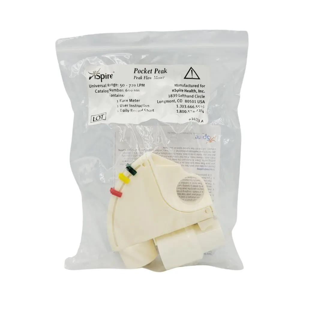 Nspire 600-101 Pocket Peak Flow Meter Universal Range 50-720 LMP - Image 4