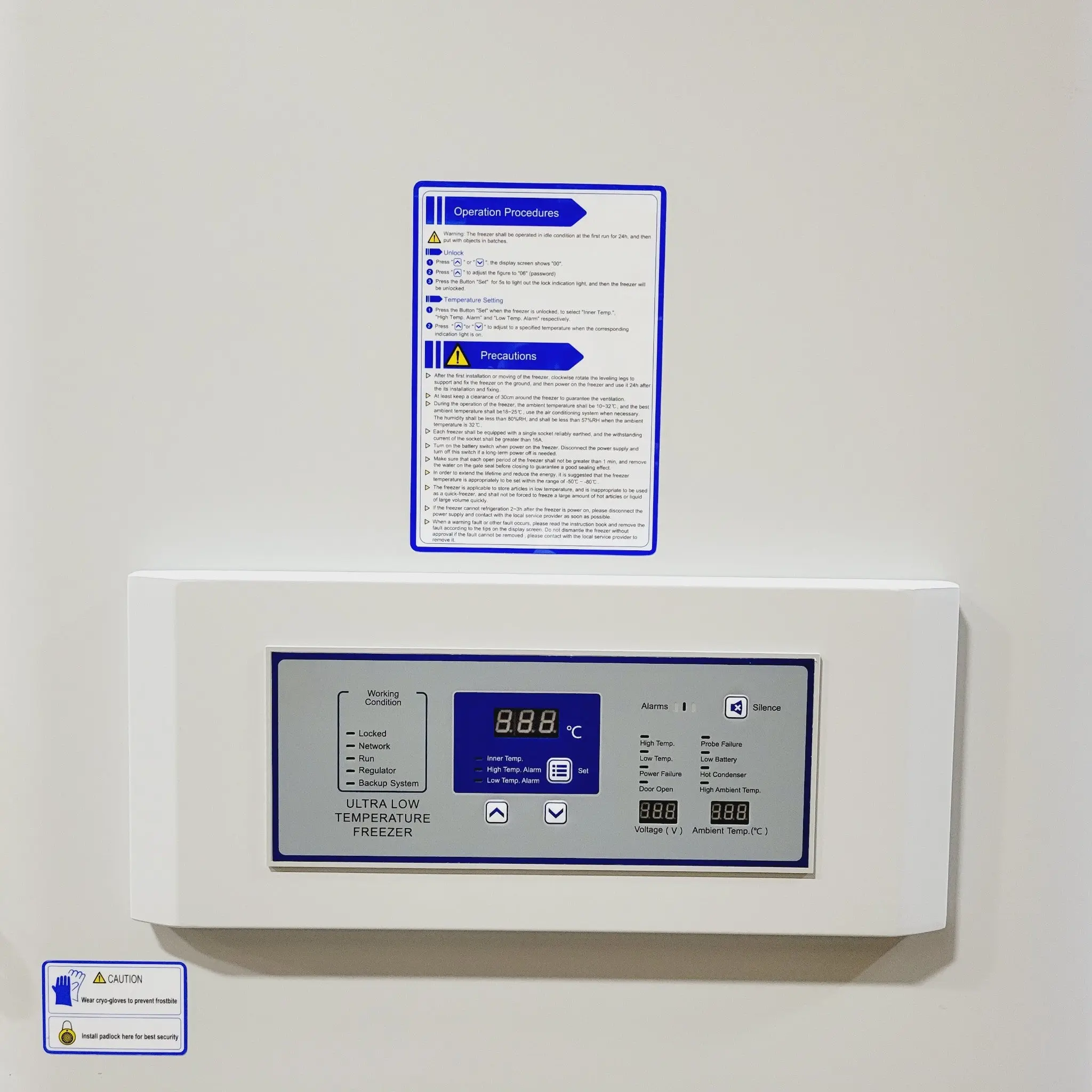 Nuaire NU-99338J Ultra Low-Temperature ULT Freezer -86°C-40°C 12 cu - Image 9