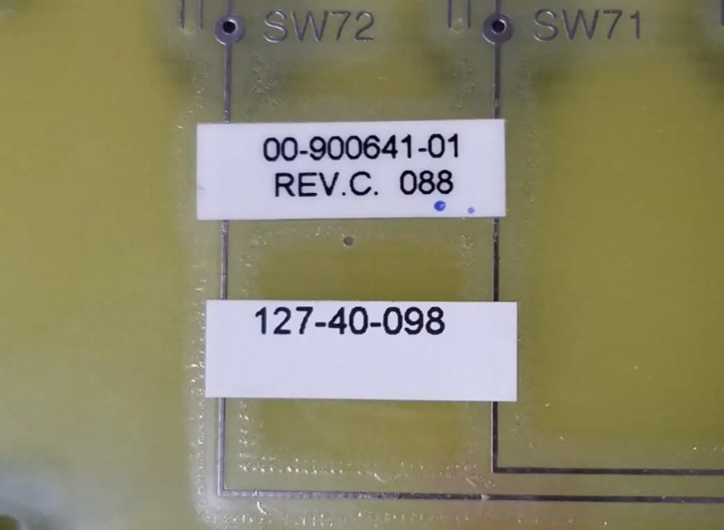 OEC Medical Mini 6600 Qwerty Keyboard Panel Assembly 00-900641-01 Rev C - Image 4