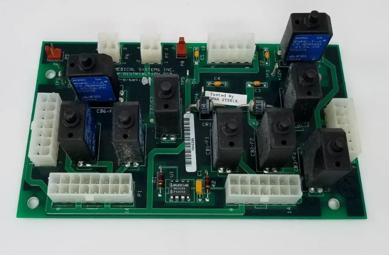 OEC Medical Systems Mini 6600 DC Power Distribution PCB Board 00-87684101 (A2) - Image 2