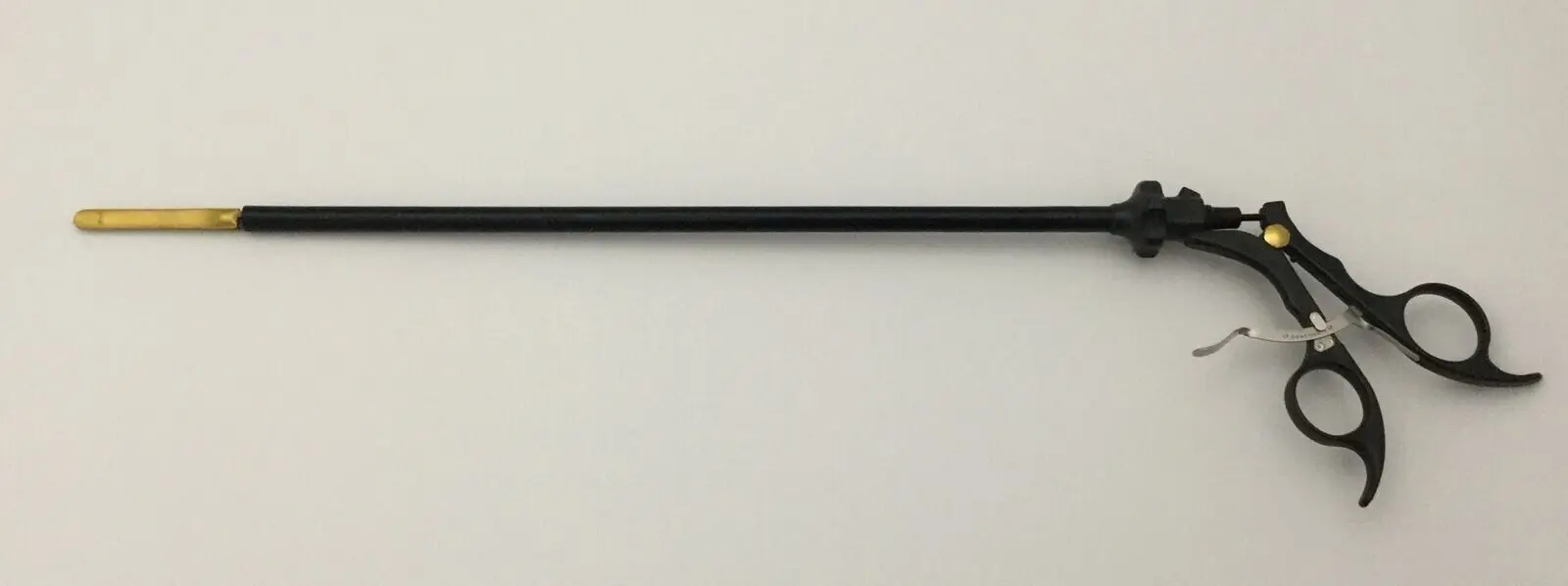 Olympus A6998 Laparoscopic Gold Tip Intestinal Bowel Grasping Forceps 20-1/2" - Image 2