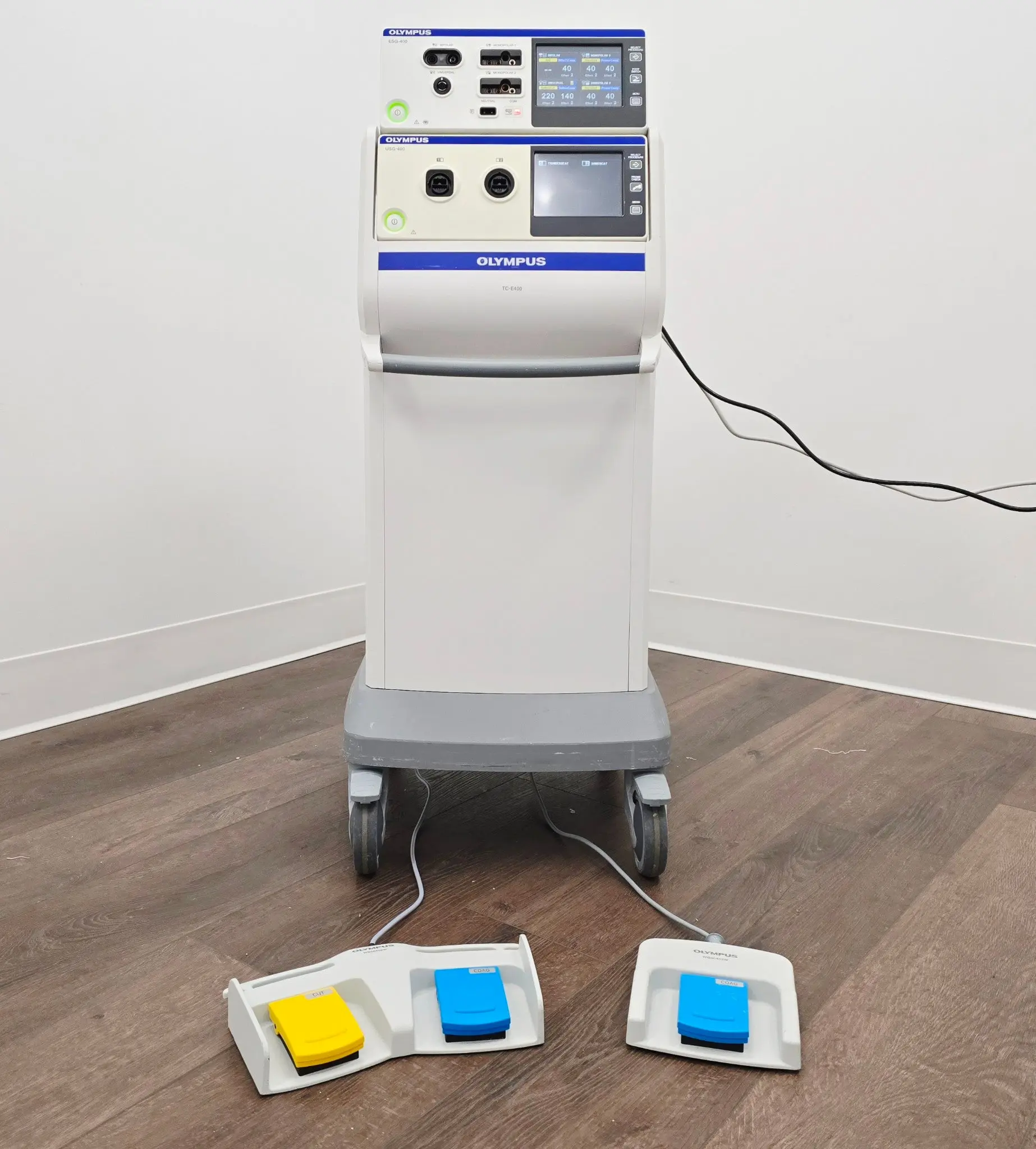Olympus EPF-1 Surgical Tissue Management System w/ Energy Cart & Footswitches - Image 3