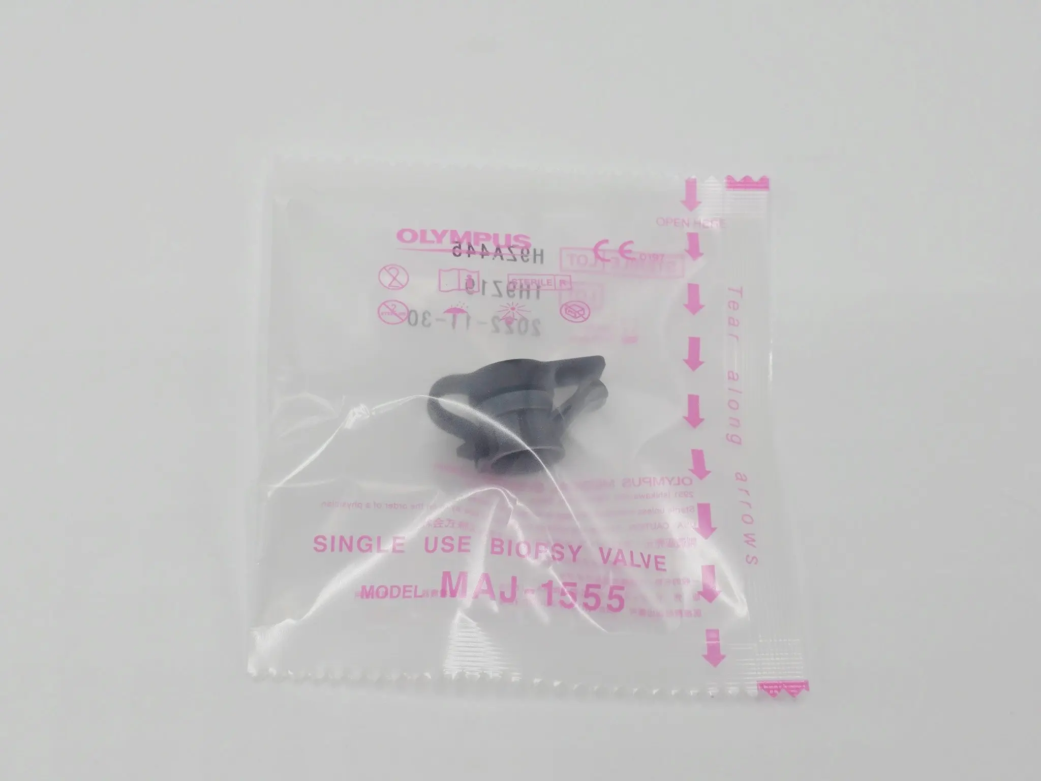 Olympus MAJ-1555 Single Use Biopsy Valve for Endoscope Medical Accessory OEM - Image 2