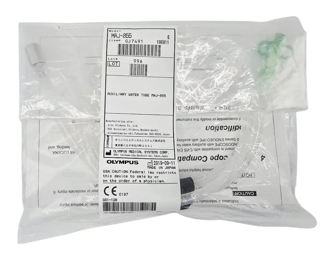 Olympus MAJ-855 Auxiliary Water Tube Endoscopy Accessory OEM