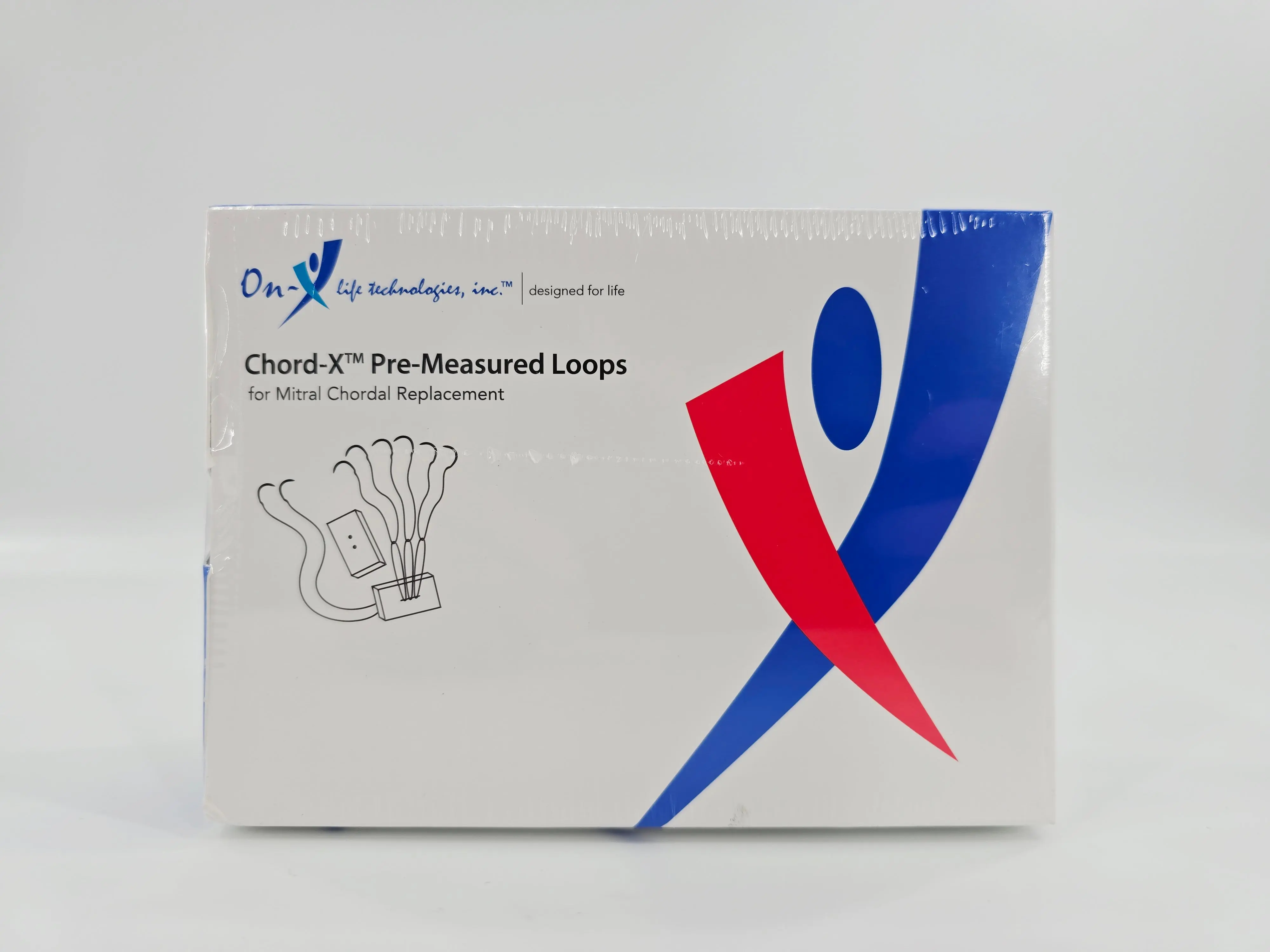 On-X Life Technologies CXL-20-1812-24 Chord-X Pre-Measured Loops for Mitral Chordal Replacement 2-0 24mm 1X32" 1/2 Circle BX/5 - Image 3