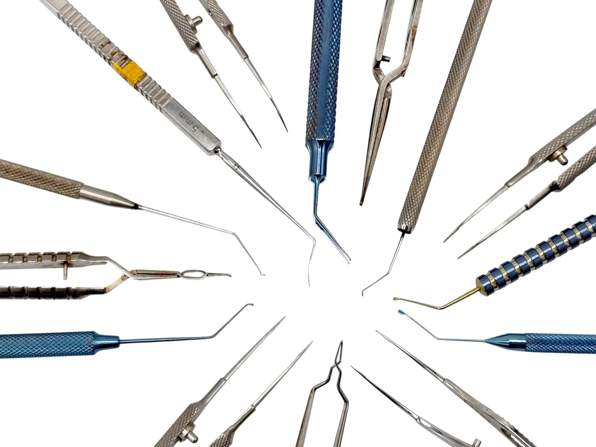 Ophthalmic ENT Microsurgical Instrument Set –Storz, Ambler, Katena, MSI 16 pcs - Image 2
