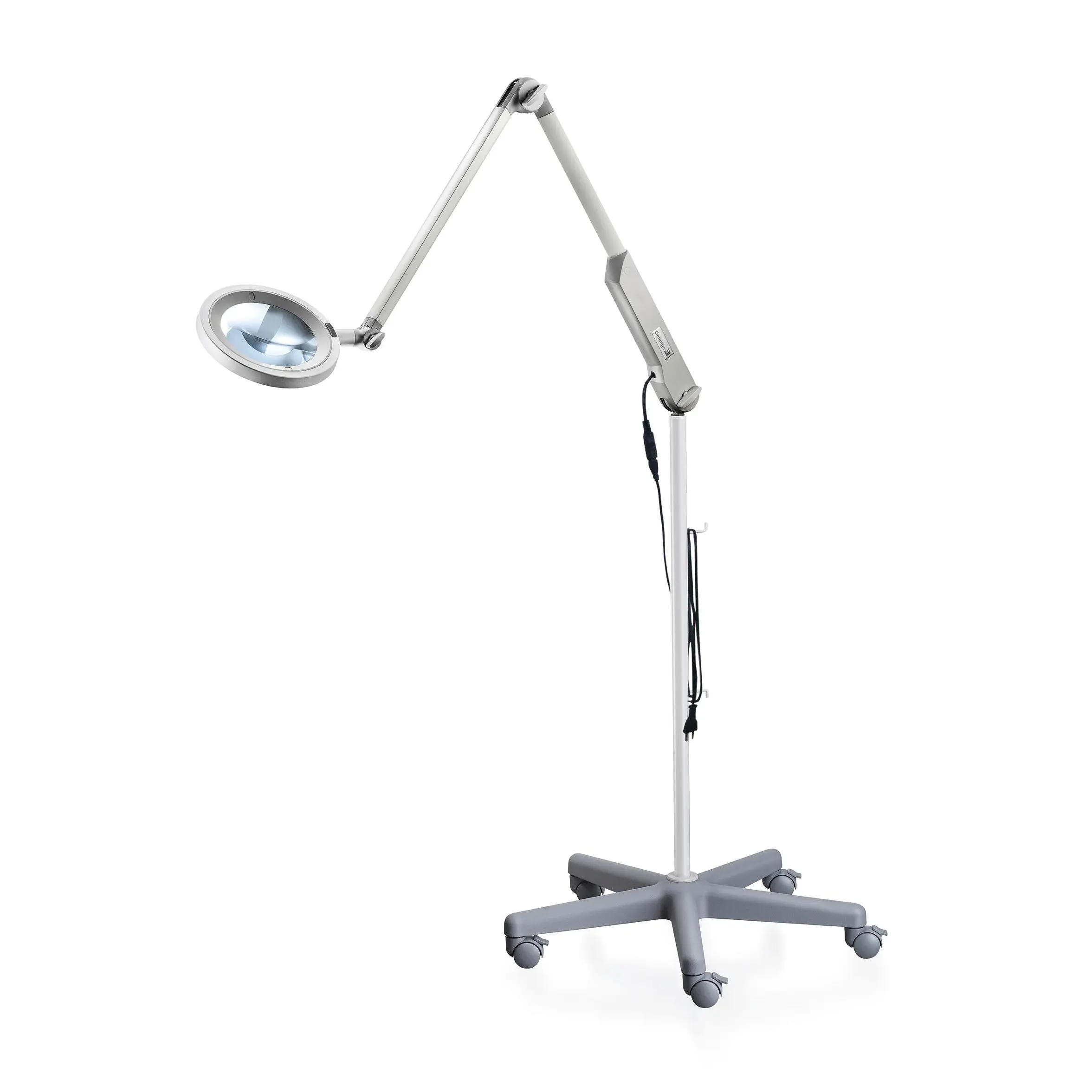 Waldmann OPTICLUX LED Magnifier 10-2 P TX, 12W, 100-240V, Woods - Roller stand *shipped separately