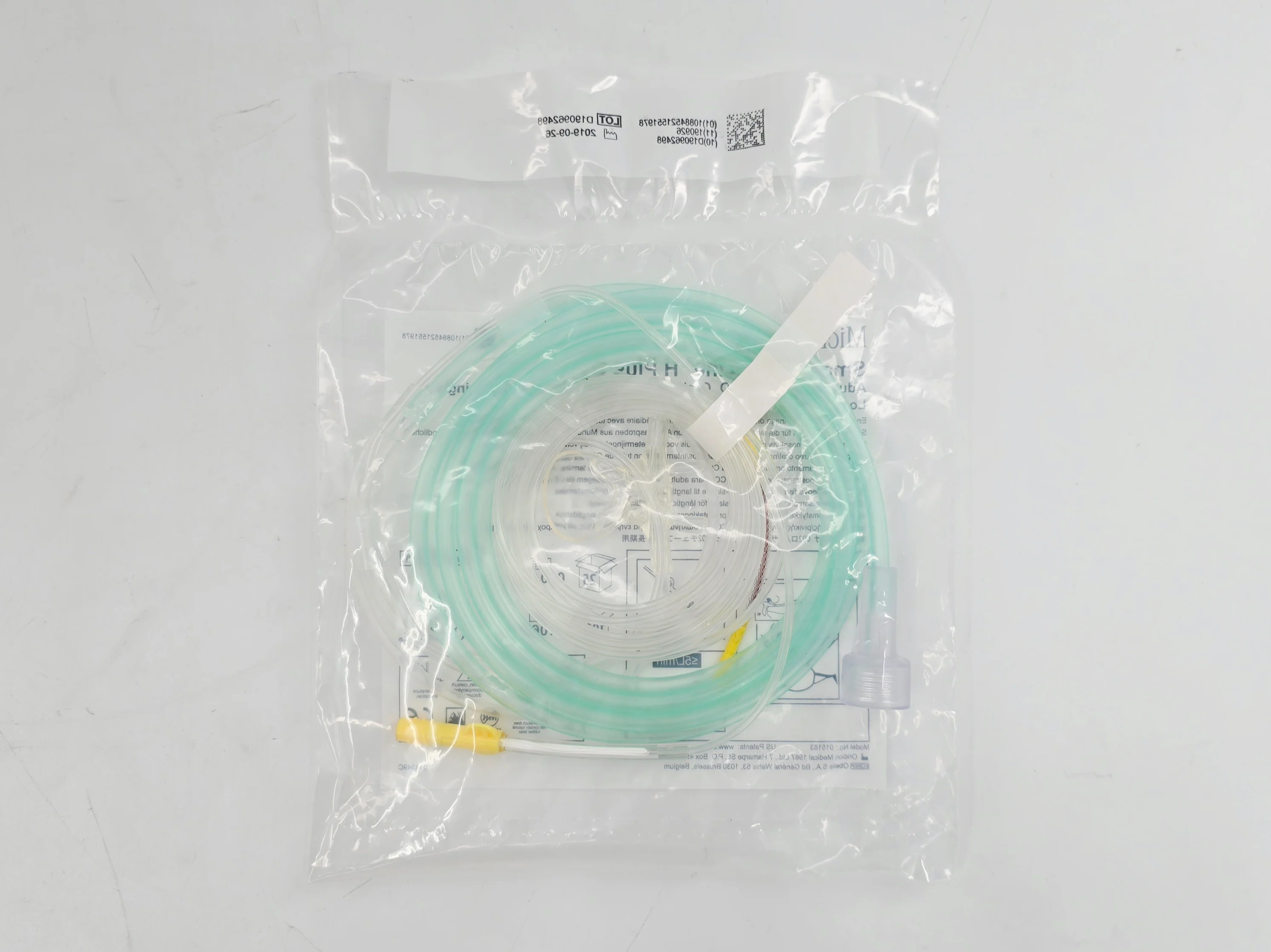 Oridion 010433 Microstream Smart CapitoLine H Plus O2 Adult/Intermediate CO2 Nasal Sampling Set w/ Tubing CS/25 - Image 4
