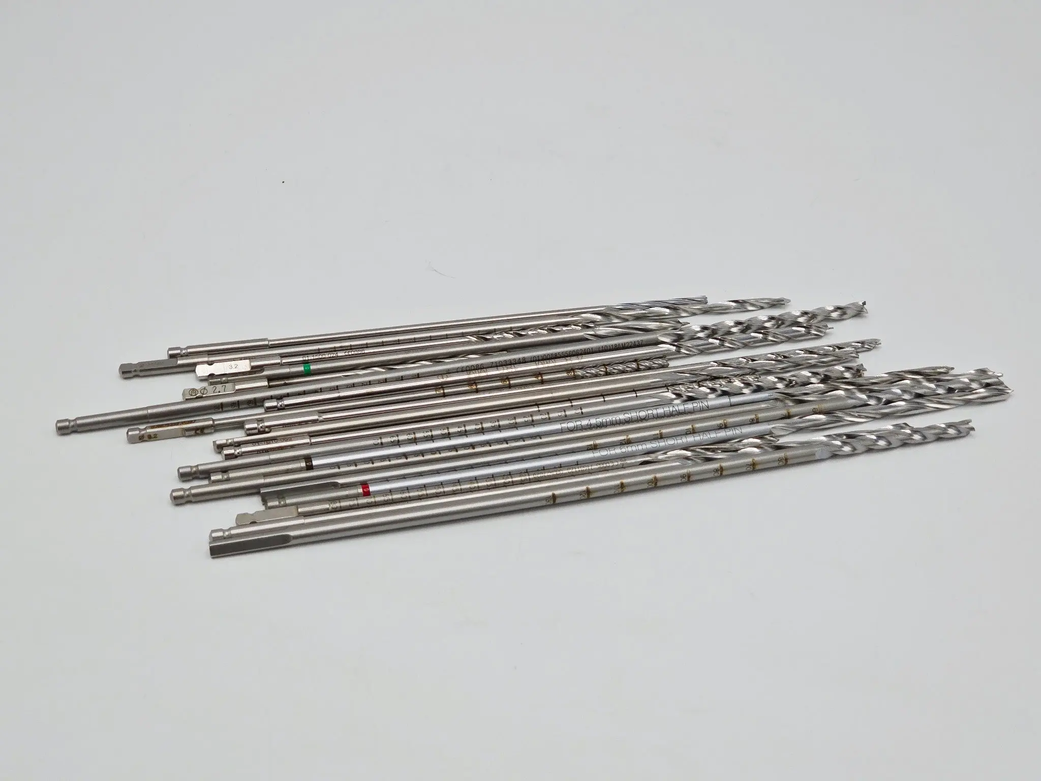 Orthopedic Cannulated Drill Bit Set AO-Style Surgical w/ Guides, Wires and Tray - Image 3